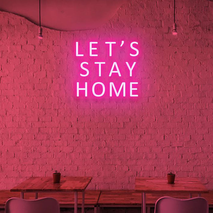 LET'S STAY HOME - NeonFerry