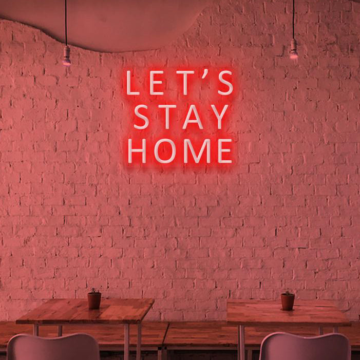 LET'S STAY HOME - NeonFerry