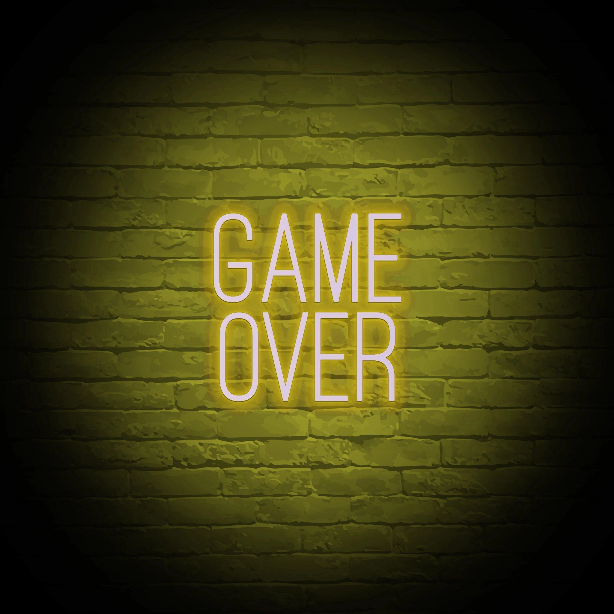 'GAME OVER' NEON SIGN - NeonFerry