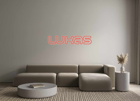 Custom Neon: lukas