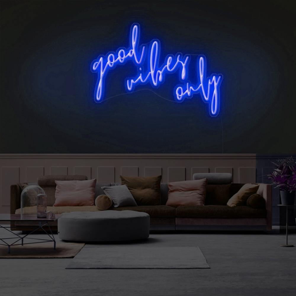 Good Vibes Only Neon Sign - NeonFerry
