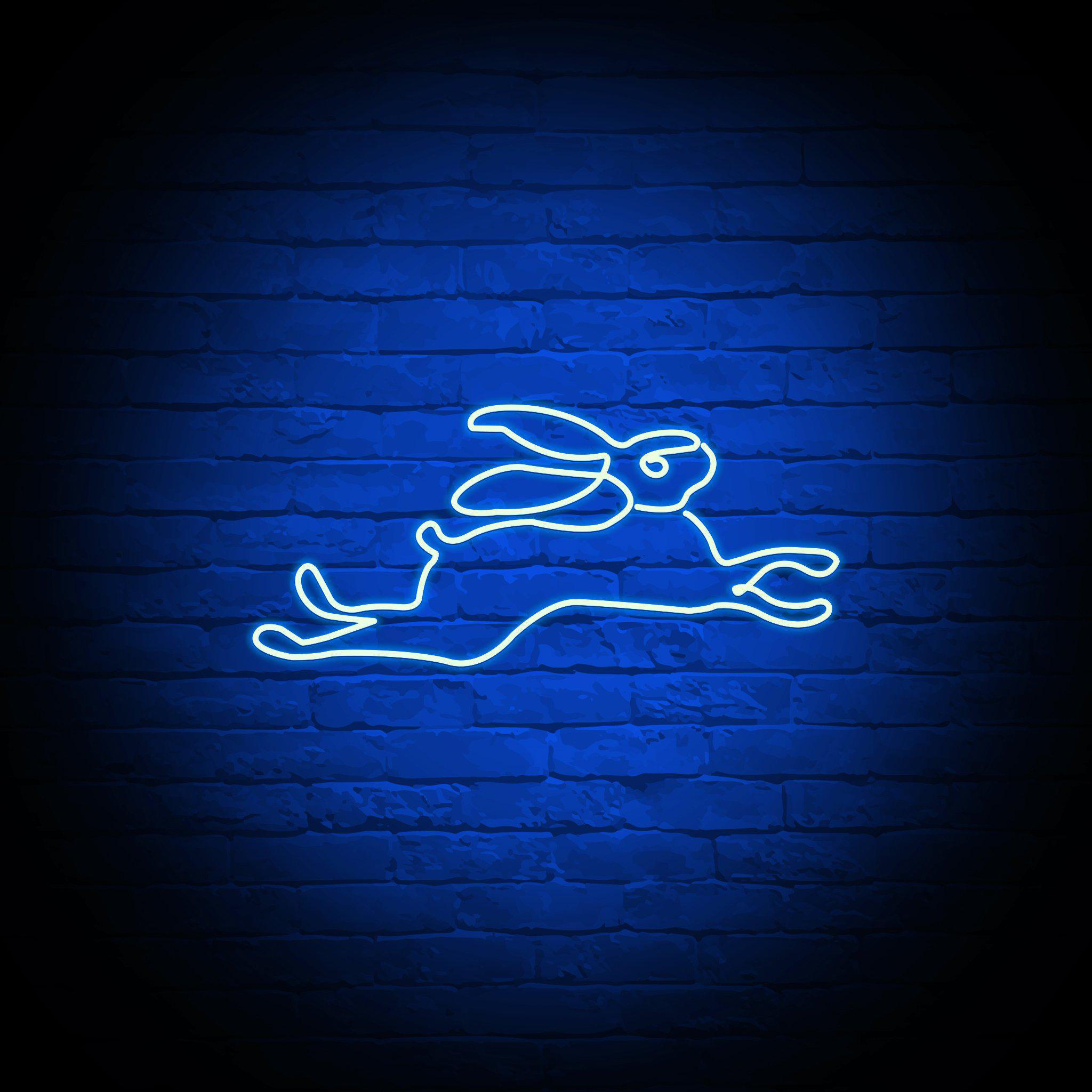 'HARE' NEON SIGN