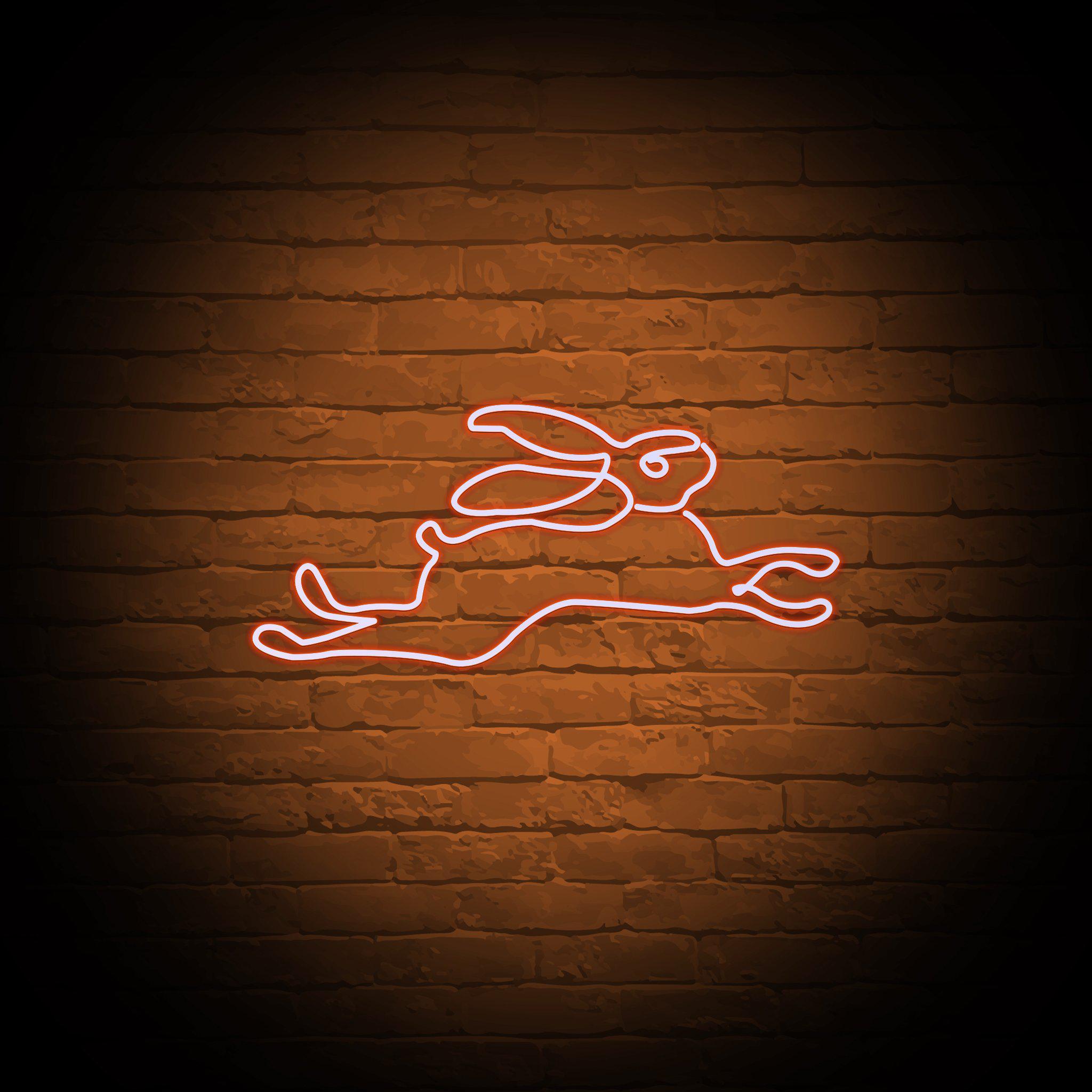 'HARE' NEON SIGN - NeonFerry