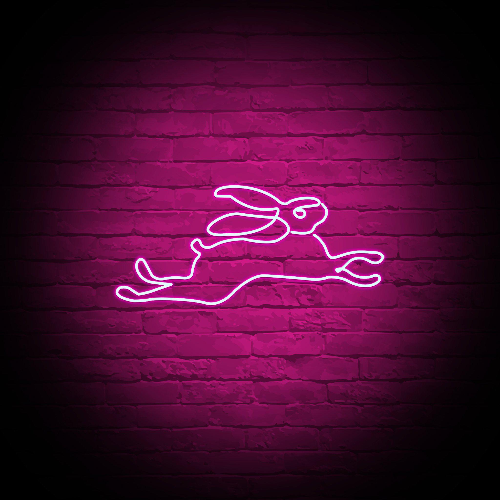 'HARE' NEON SIGN - NeonFerry