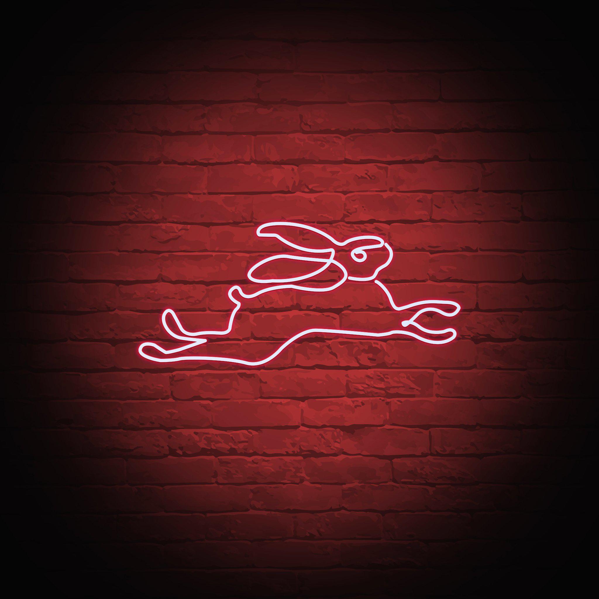 'HARE' NEON SIGN - NeonFerry