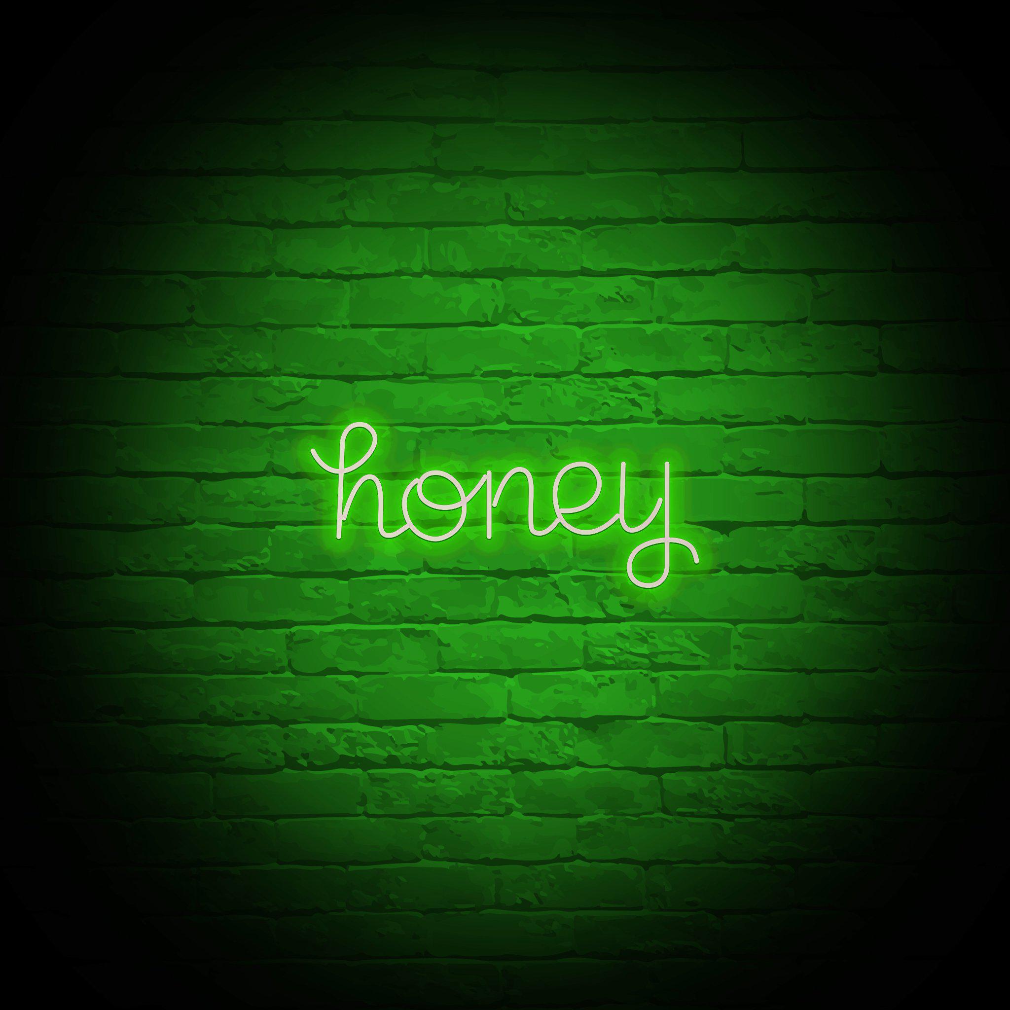 'HONEY' NEON SIGN - NeonFerry