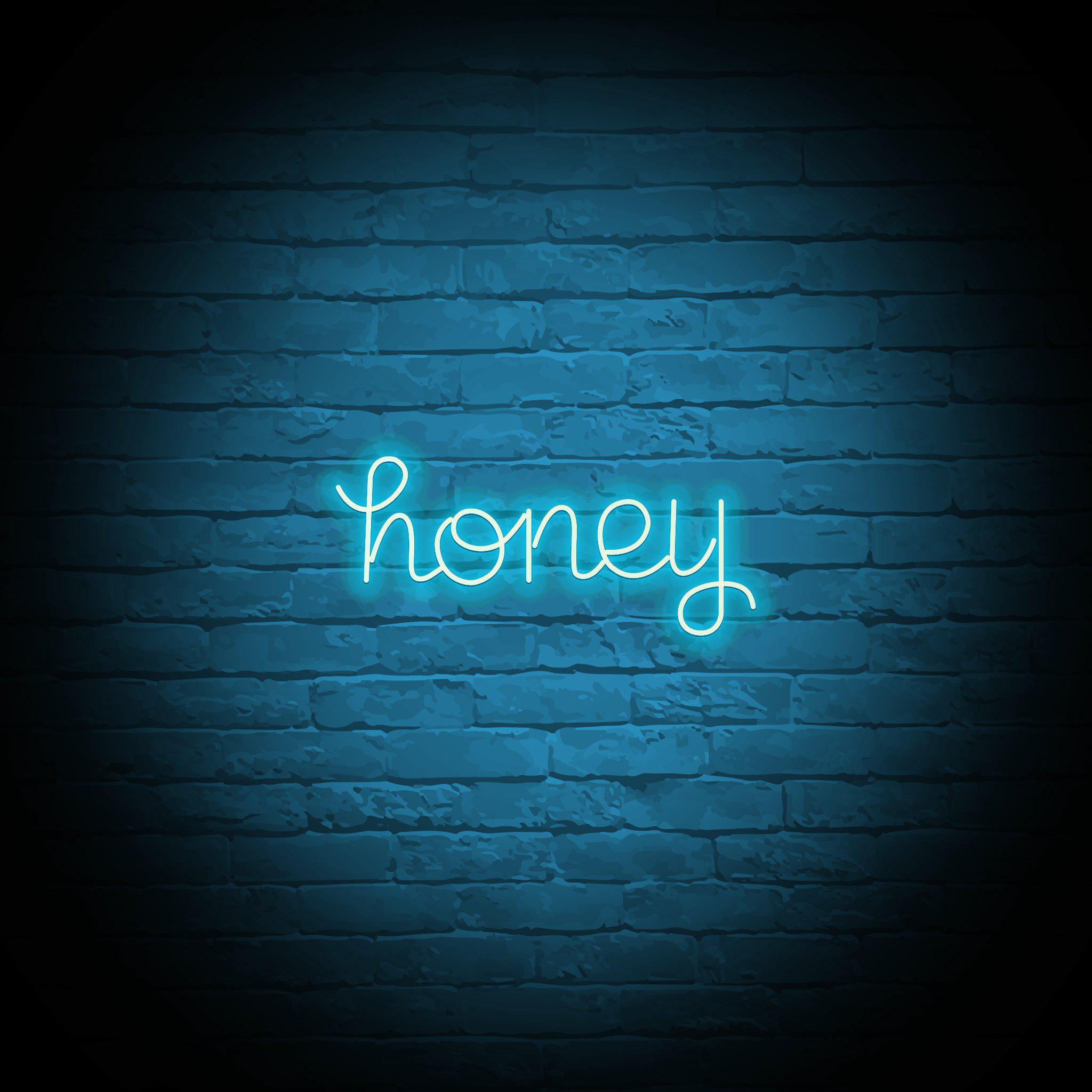 'HONEY' NEON SIGN - NeonFerry