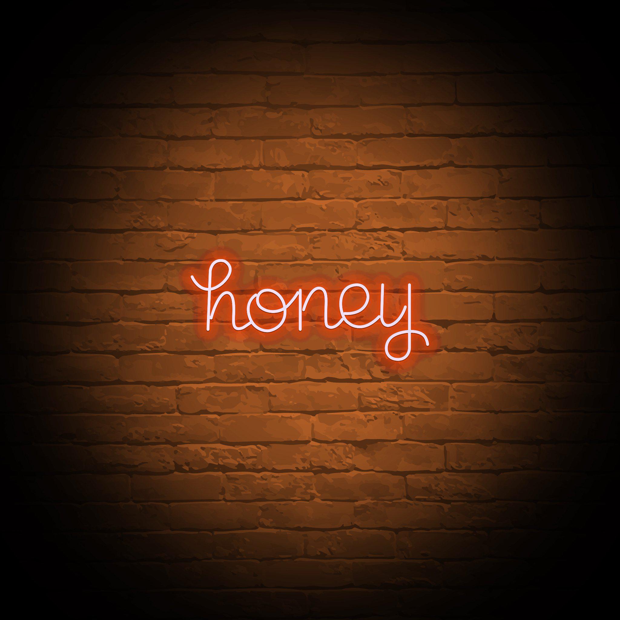 'HONEY' NEON SIGN - NeonFerry