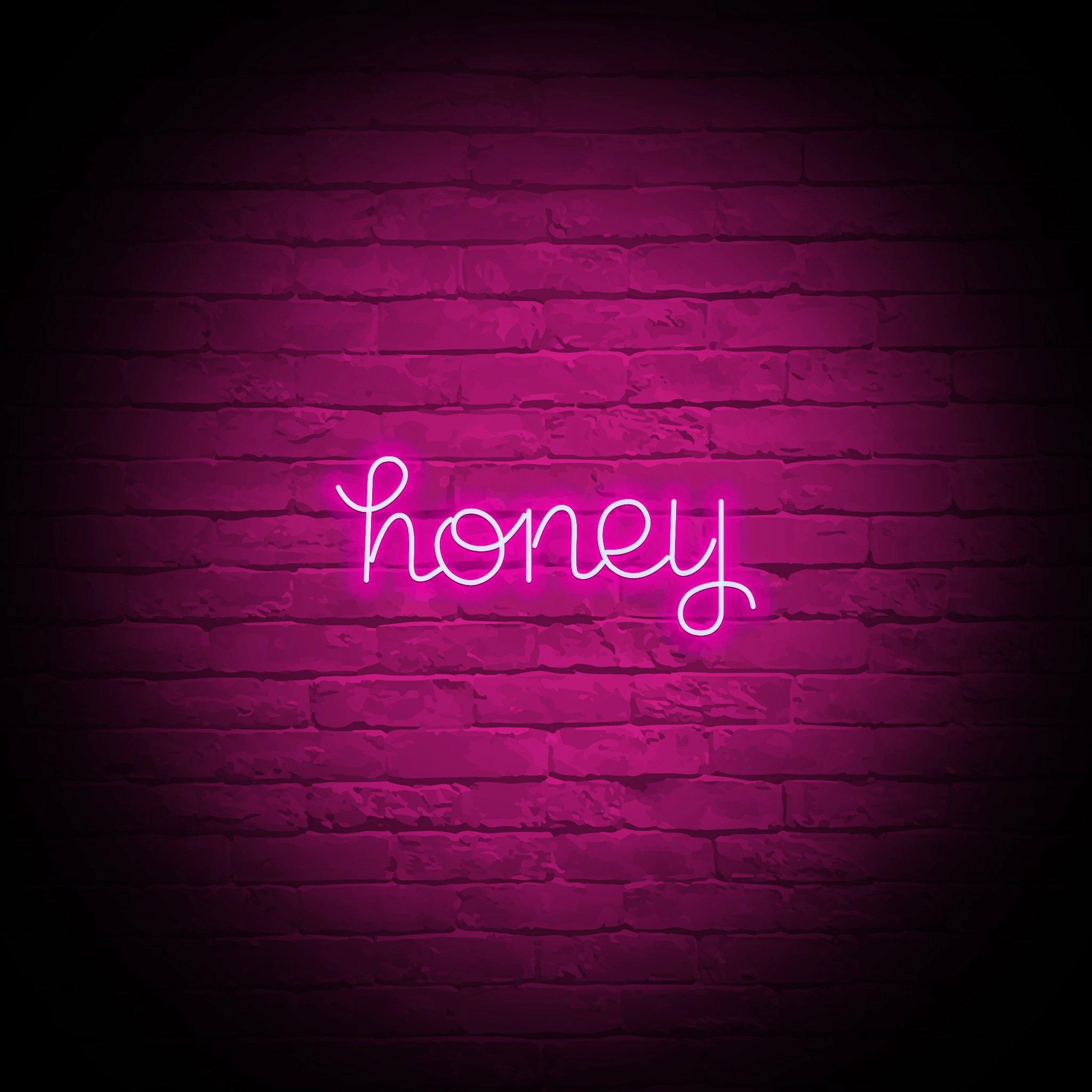 'HONEY' NEON SIGN - NeonFerry