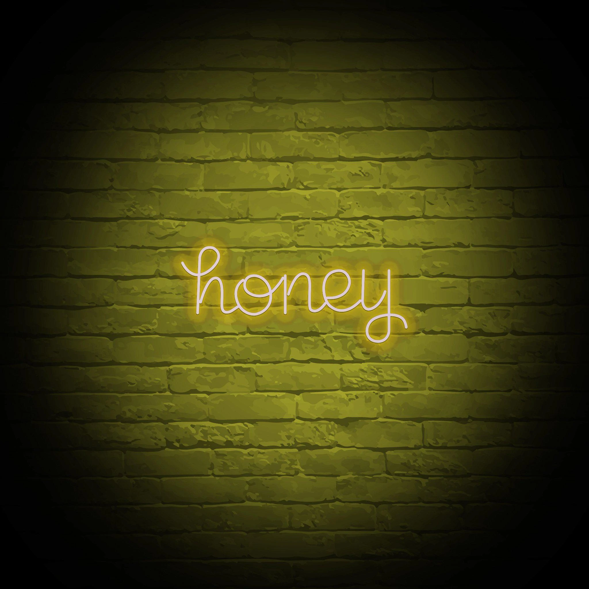 'HONEY' NEON SIGN - NeonFerry