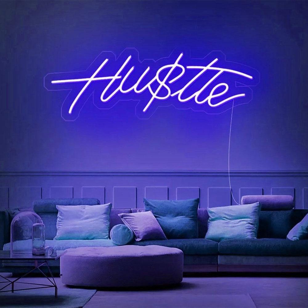 Hu$tle Neon Sign - NeonFerry