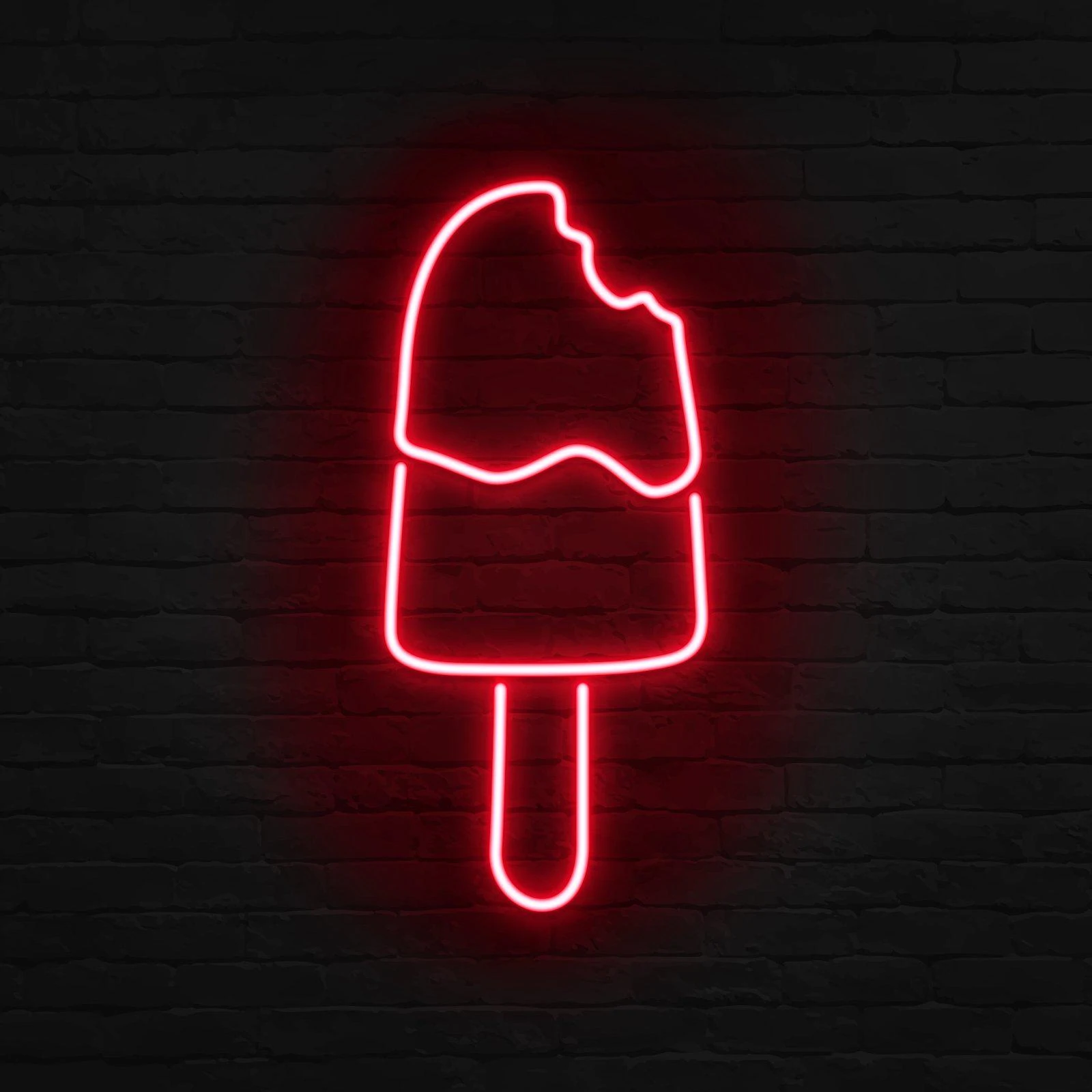 'ICE LOLLY' NEON SIGN