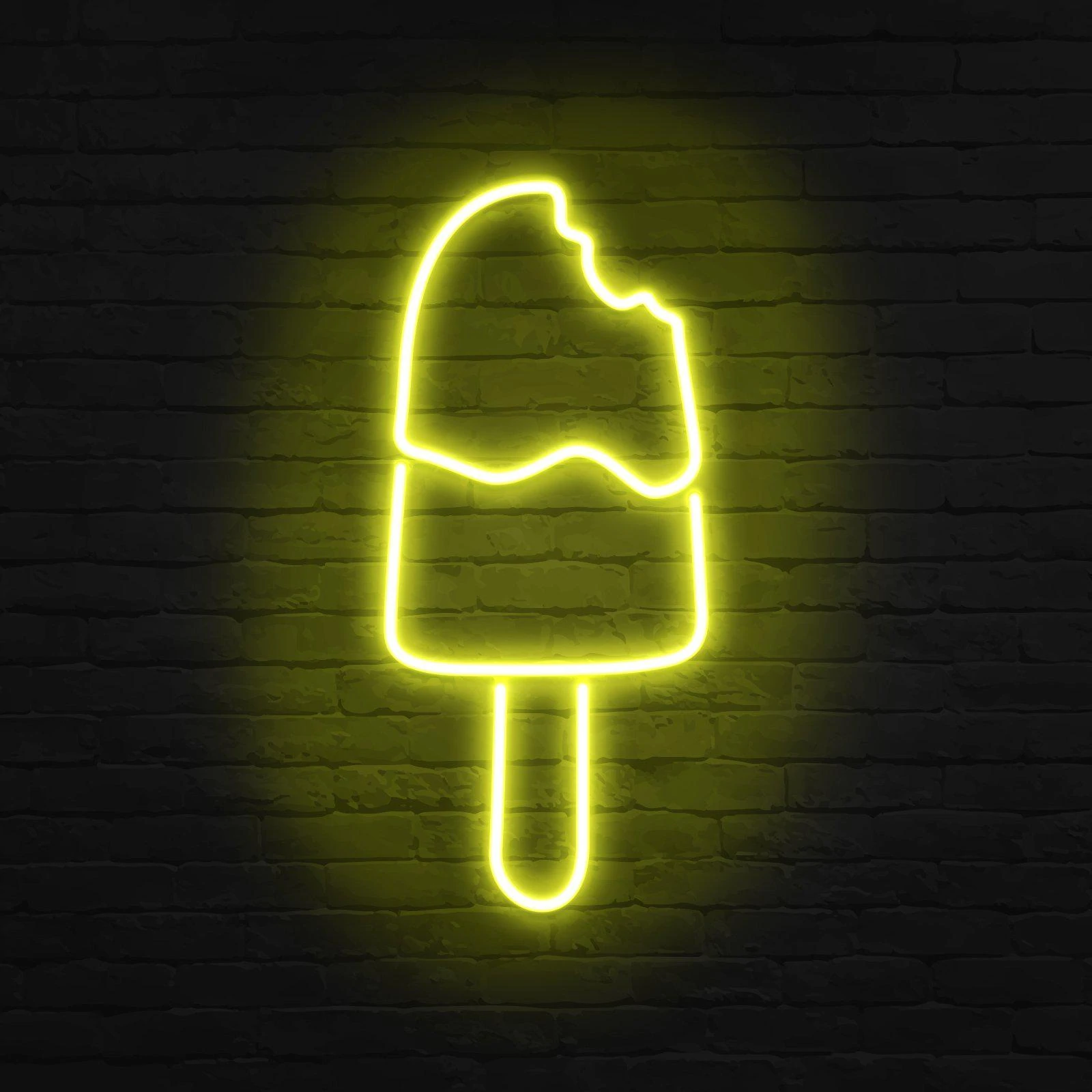 'ICE LOLLY' NEON SIGN