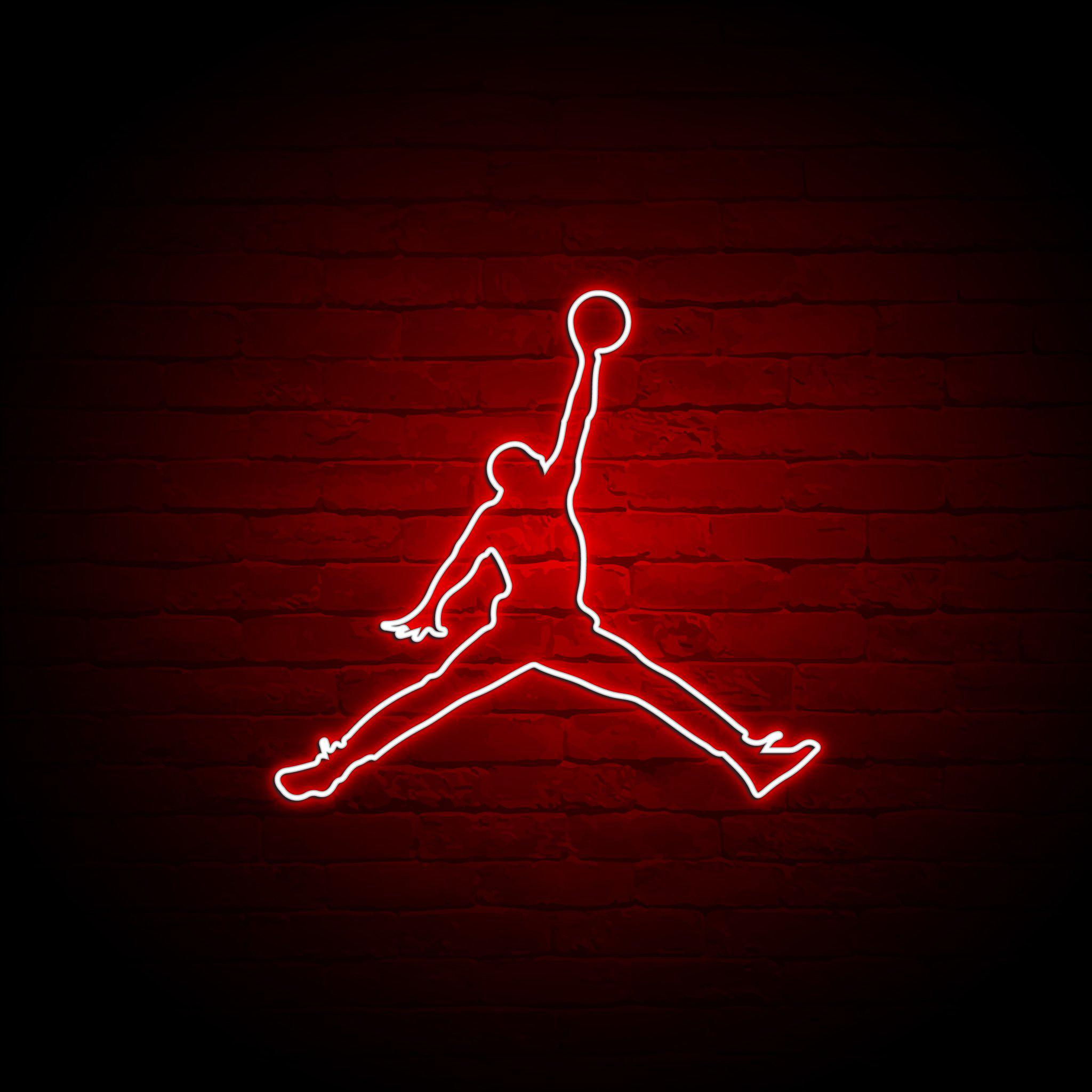 'JORDAN JUMPMAN' NEON SIGN - NeonFerry