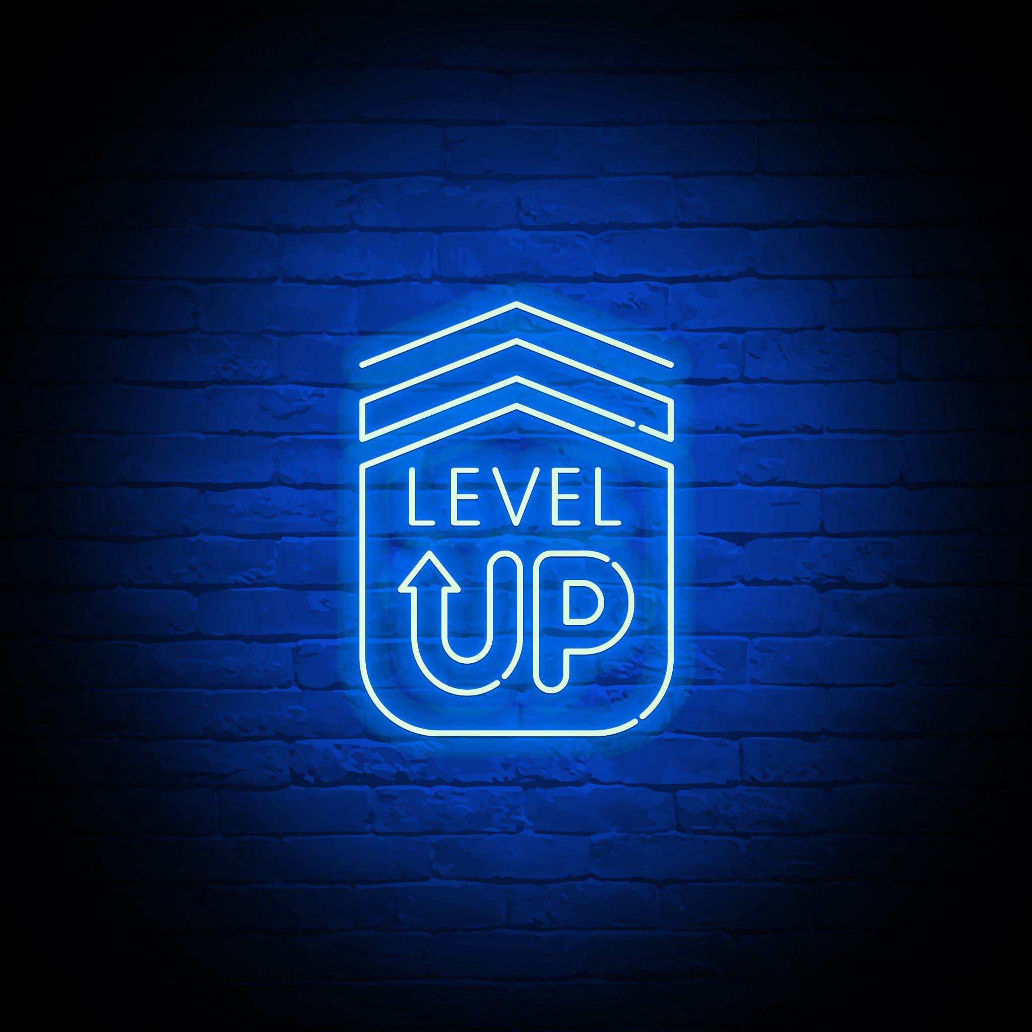 'LEVEL UP' NEON SIGN - NeonFerry