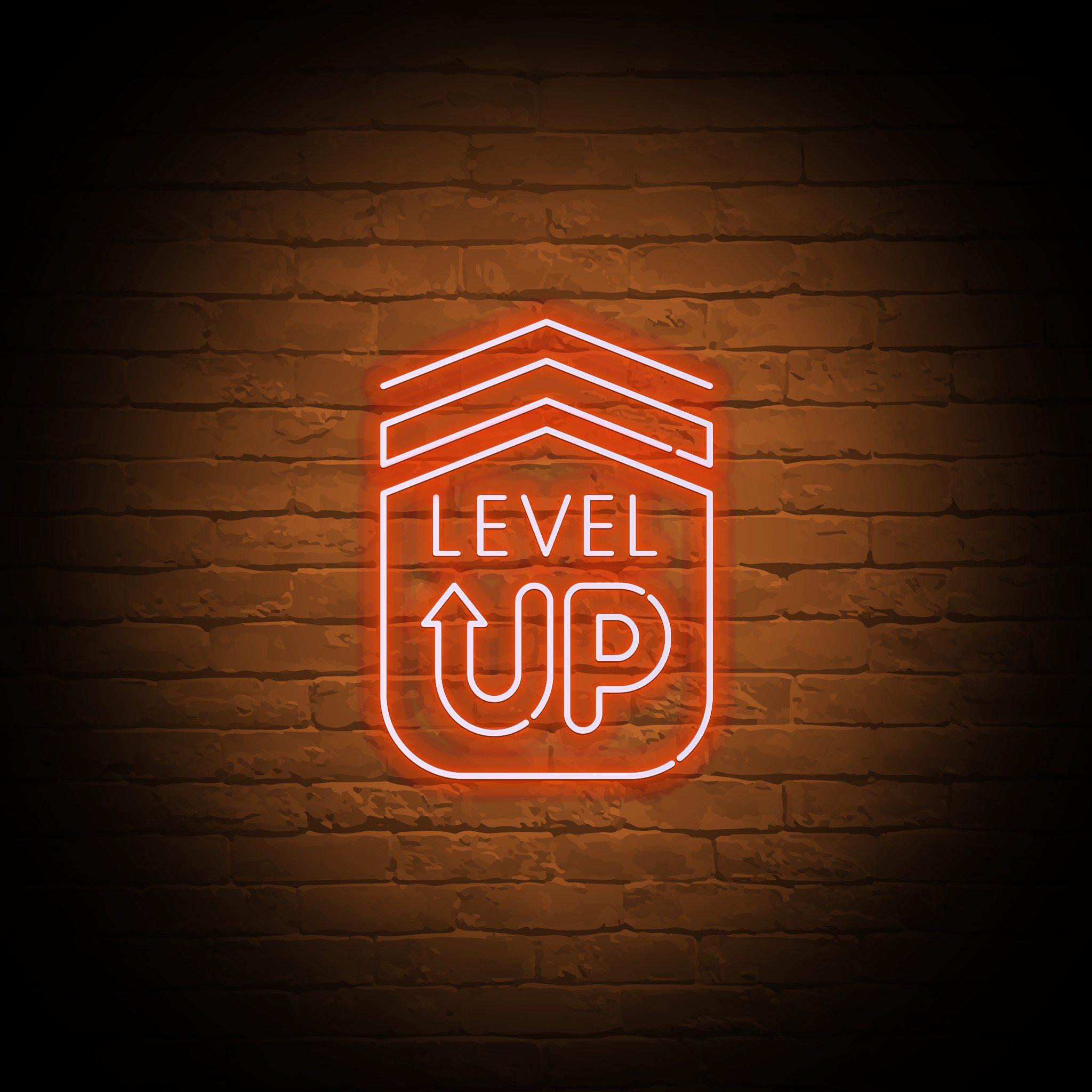 'LEVEL UP' NEON SIGN - NeonFerry