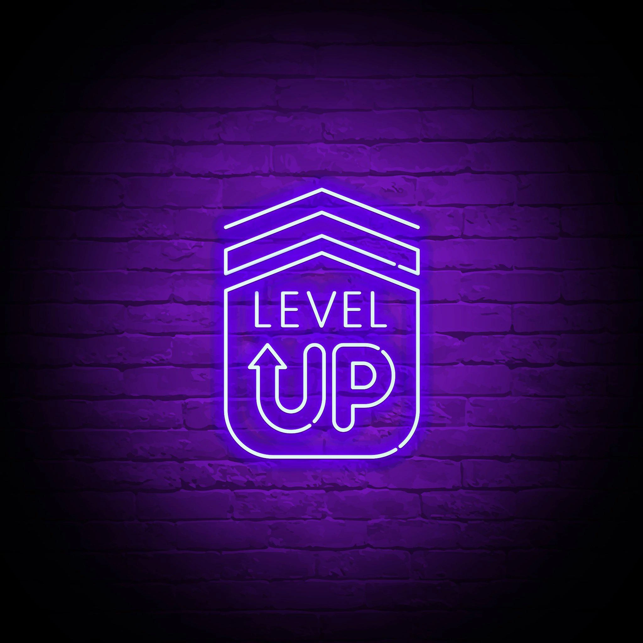 'LEVEL UP' NEON SIGN - NeonFerry