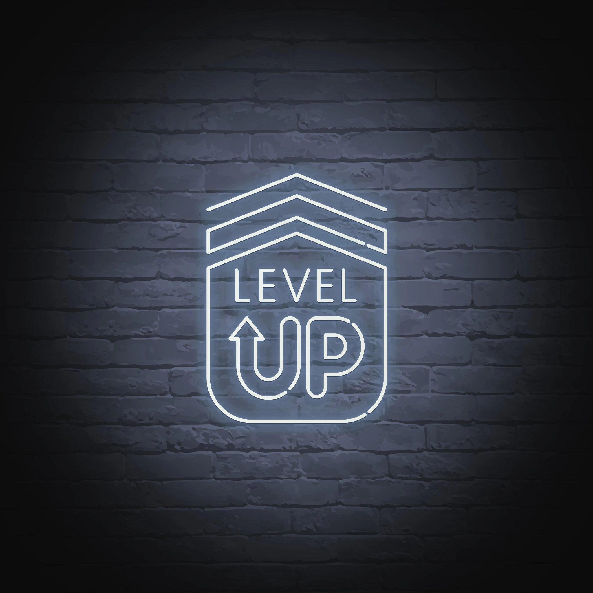 'LEVEL UP' NEON SIGN