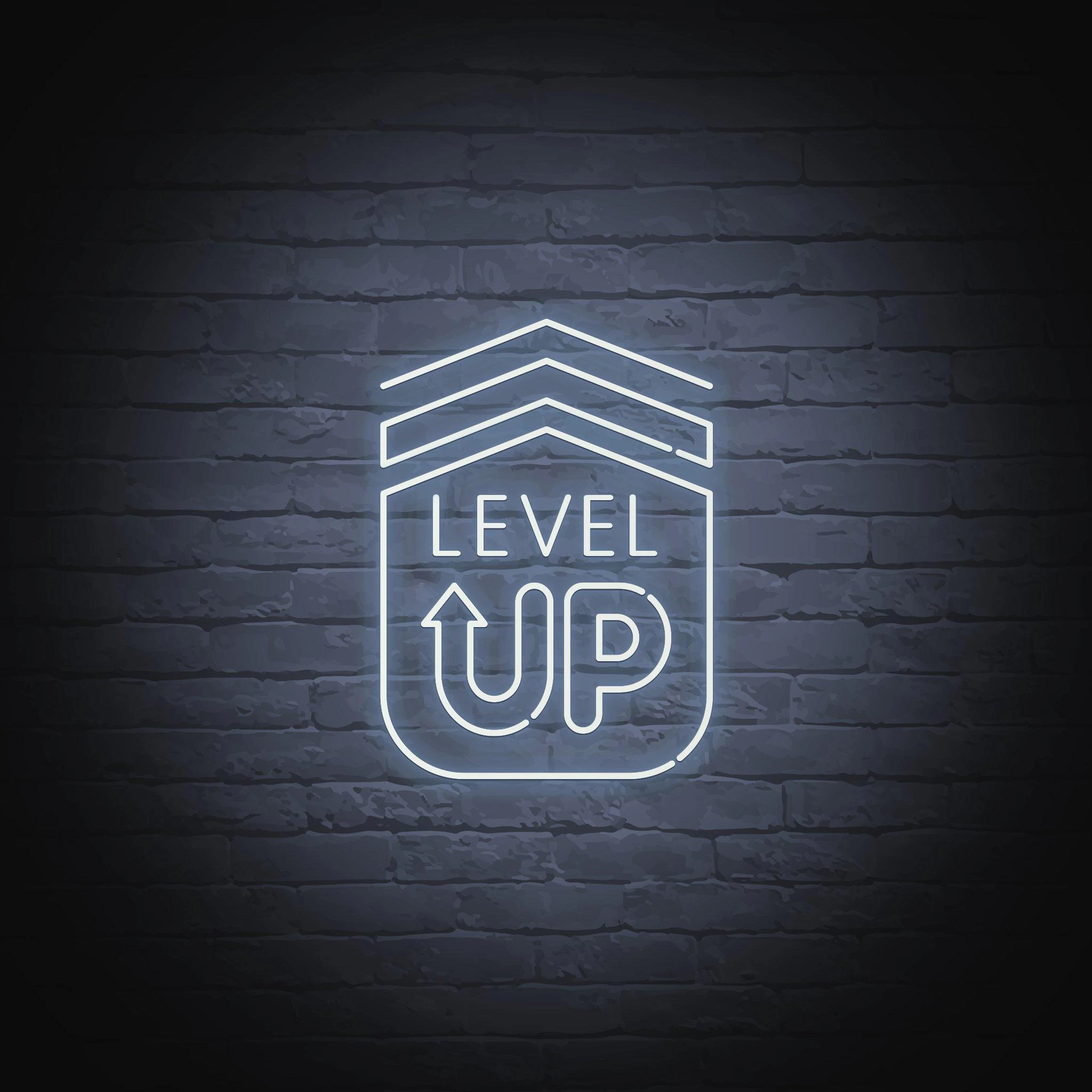 'LEVEL UP' NEON SIGN - NeonFerry