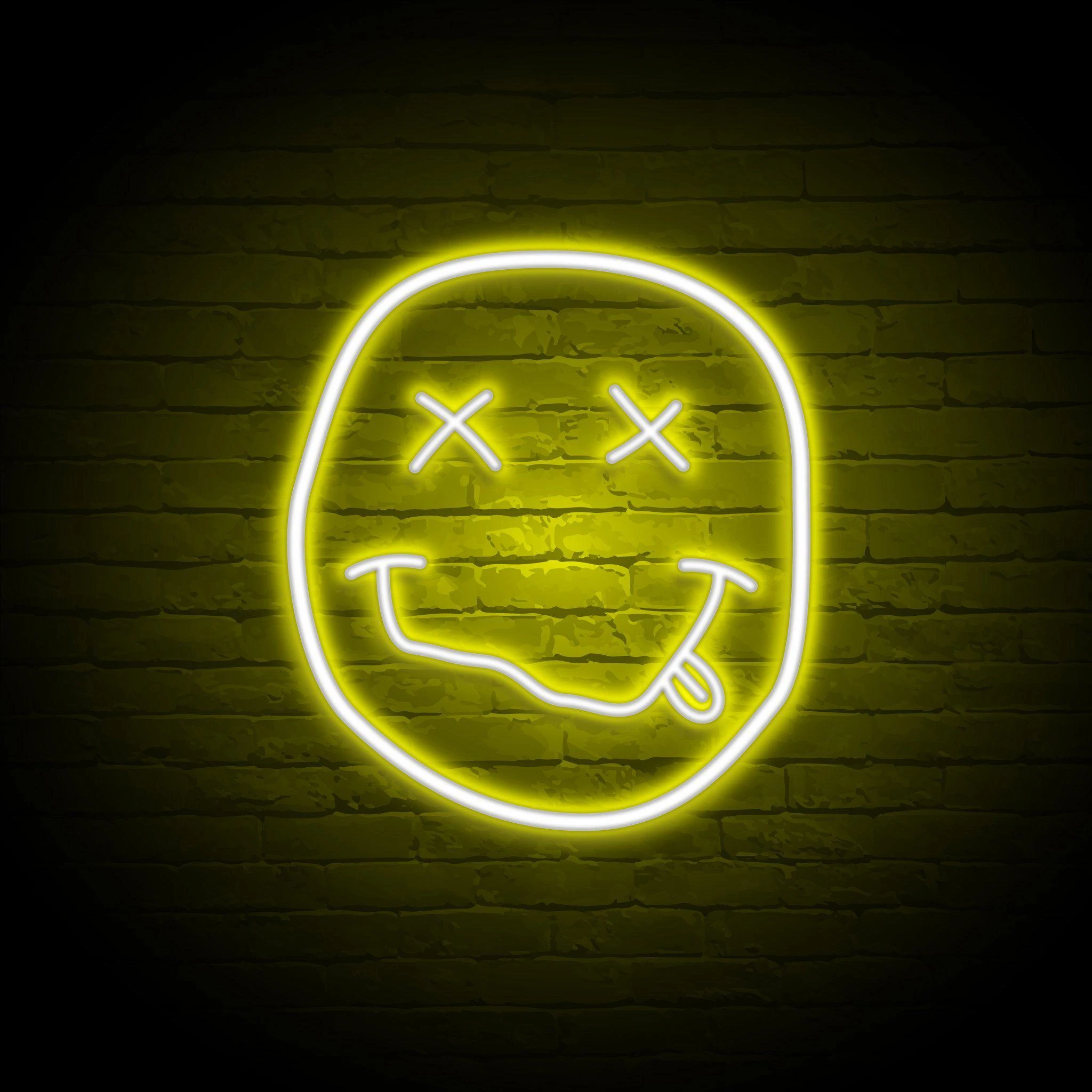 'NIRVANA SMILEY FACE' NEON SIGN - NeonFerry