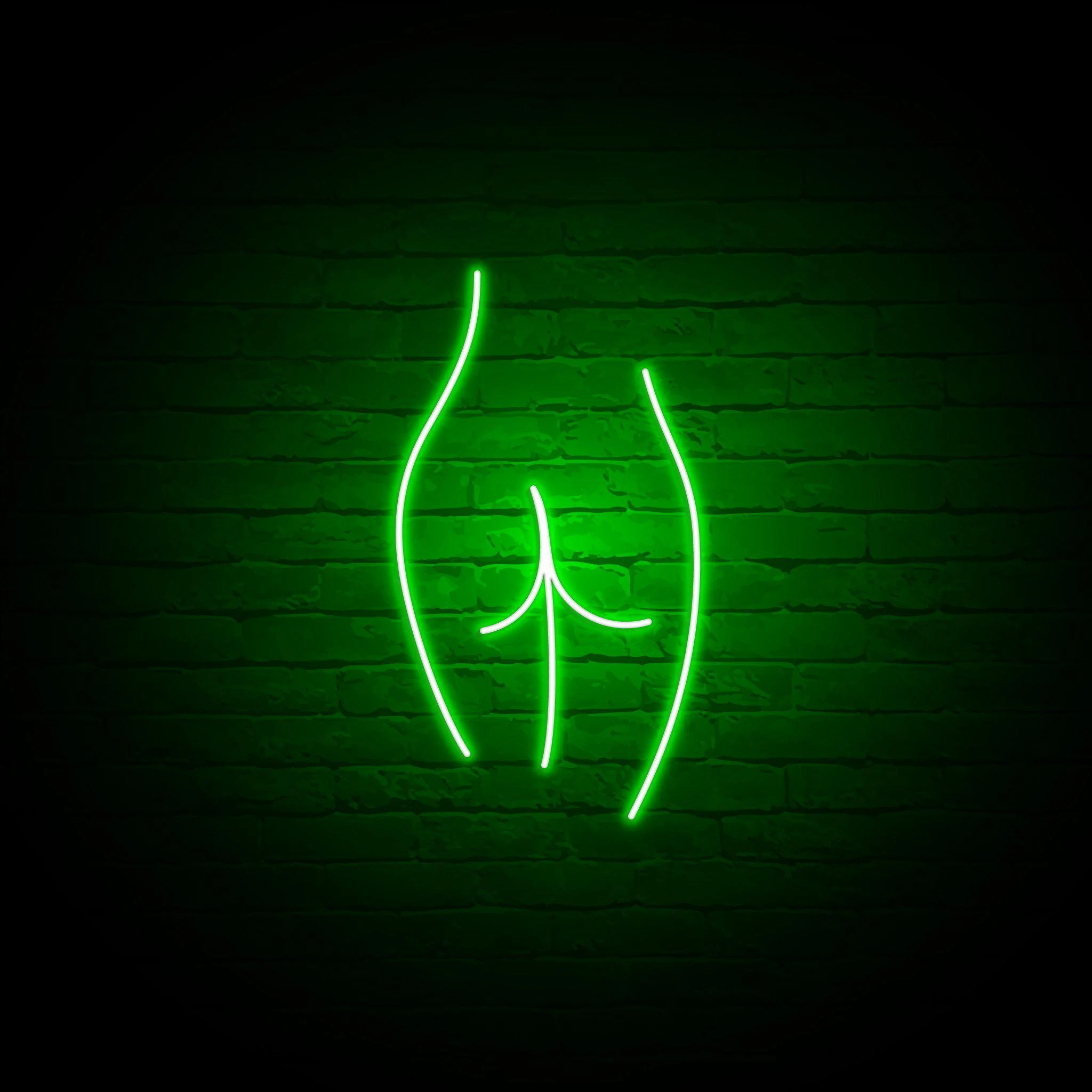 'NUDE REAR' NEON SIGN - NeonFerry