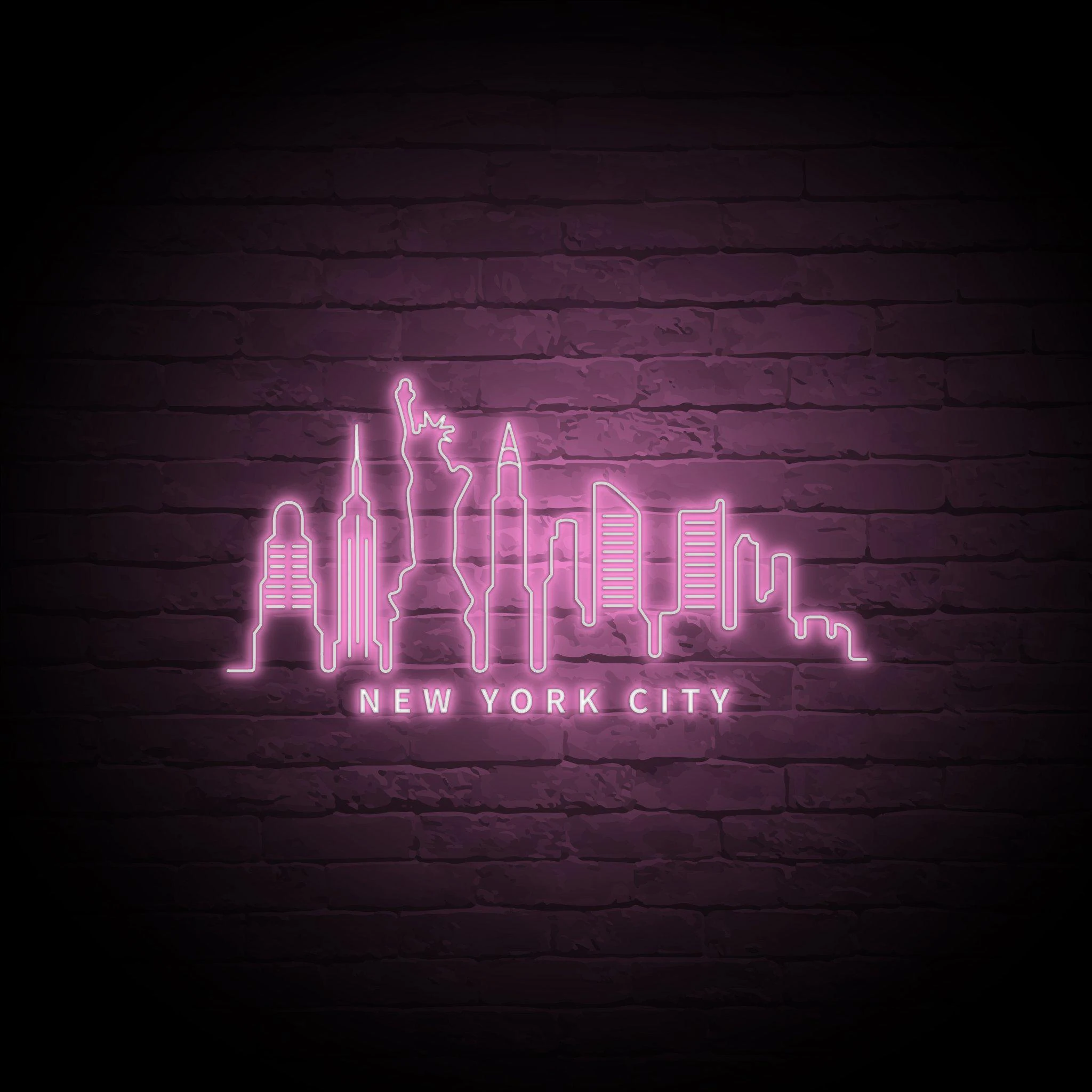 'NYC SKYLINE' NEON SIGN - NeonFerry