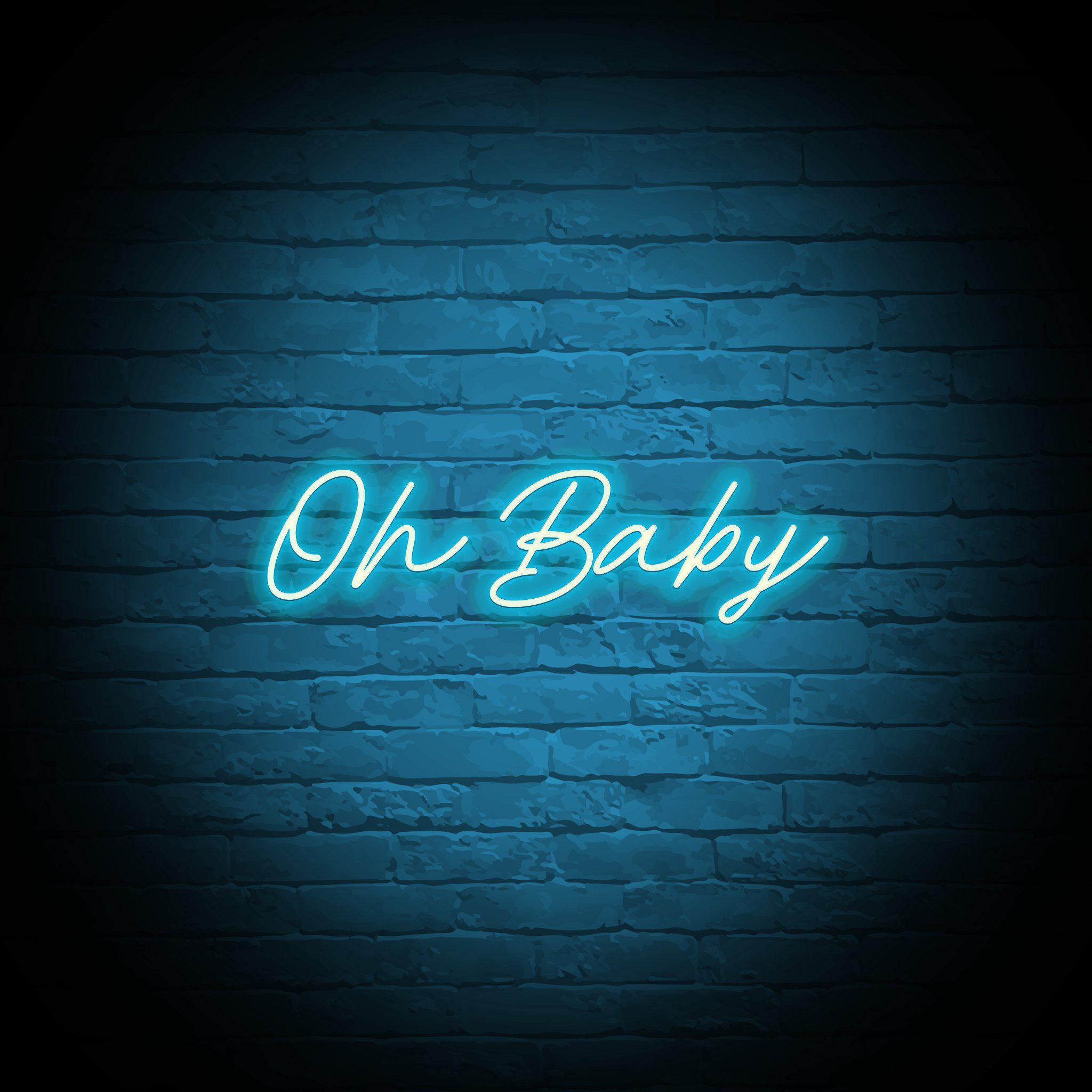 'OH BABY' NEON SIGN - NeonFerry