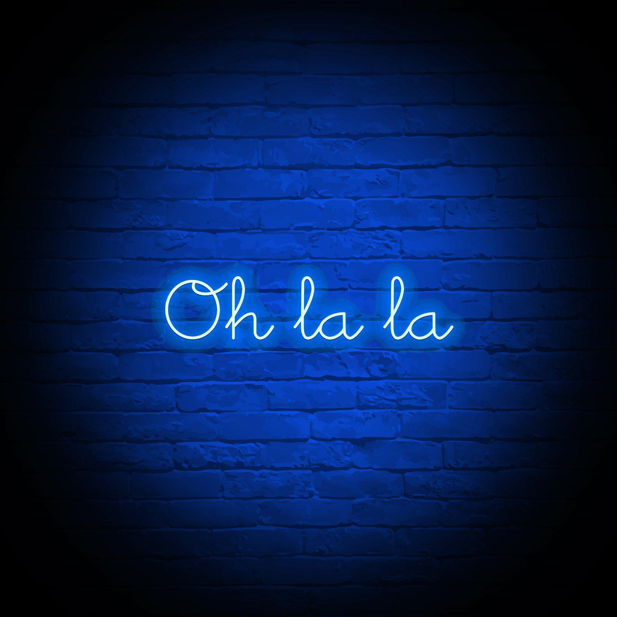 'OH LA LA' NEON SIGN - NeonFerry