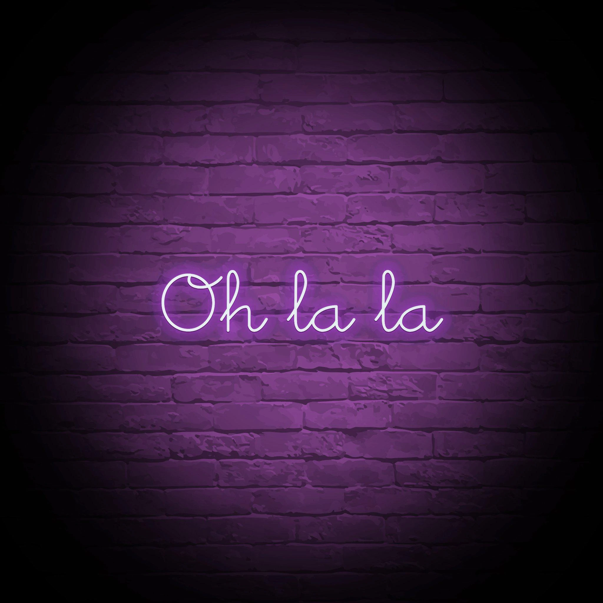 'OH LA LA' NEON SIGN - NeonFerry