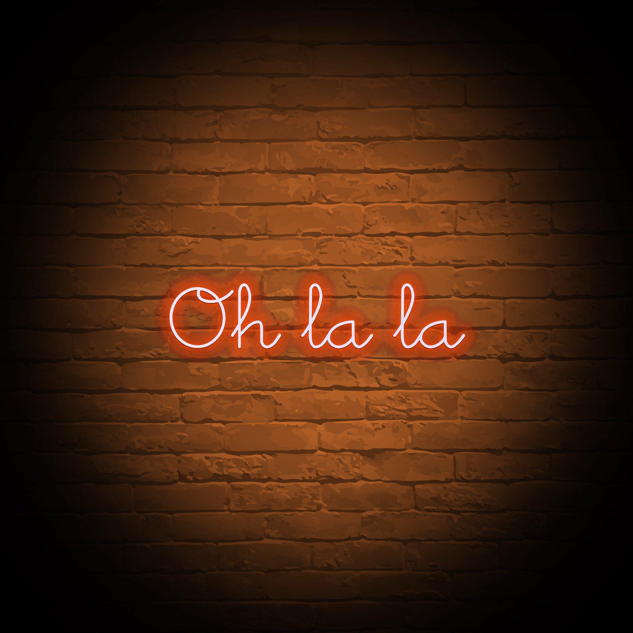 'OH LA LA' NEON SIGN - NeonFerry