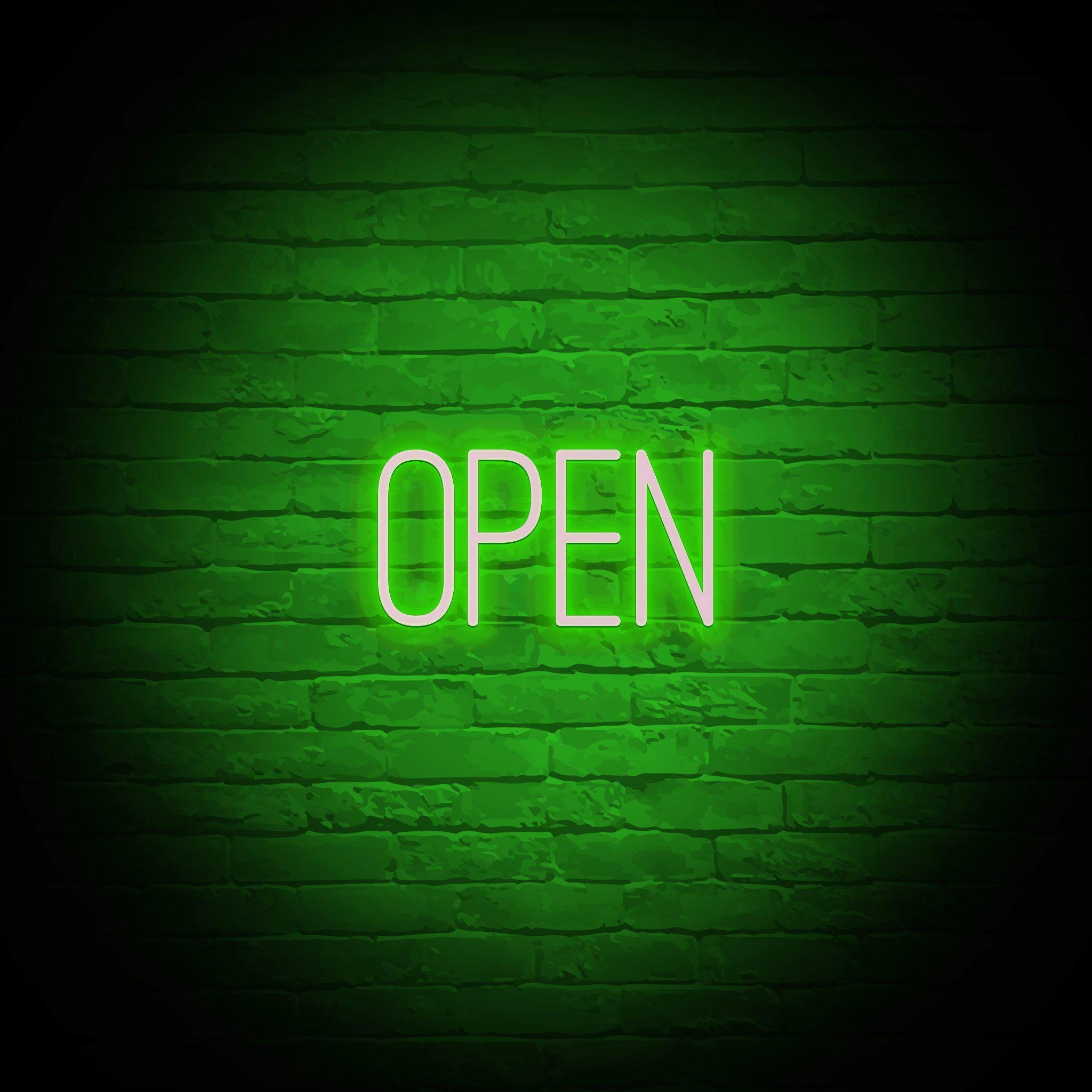 'OPEN' NEON SIGN - NeonFerry