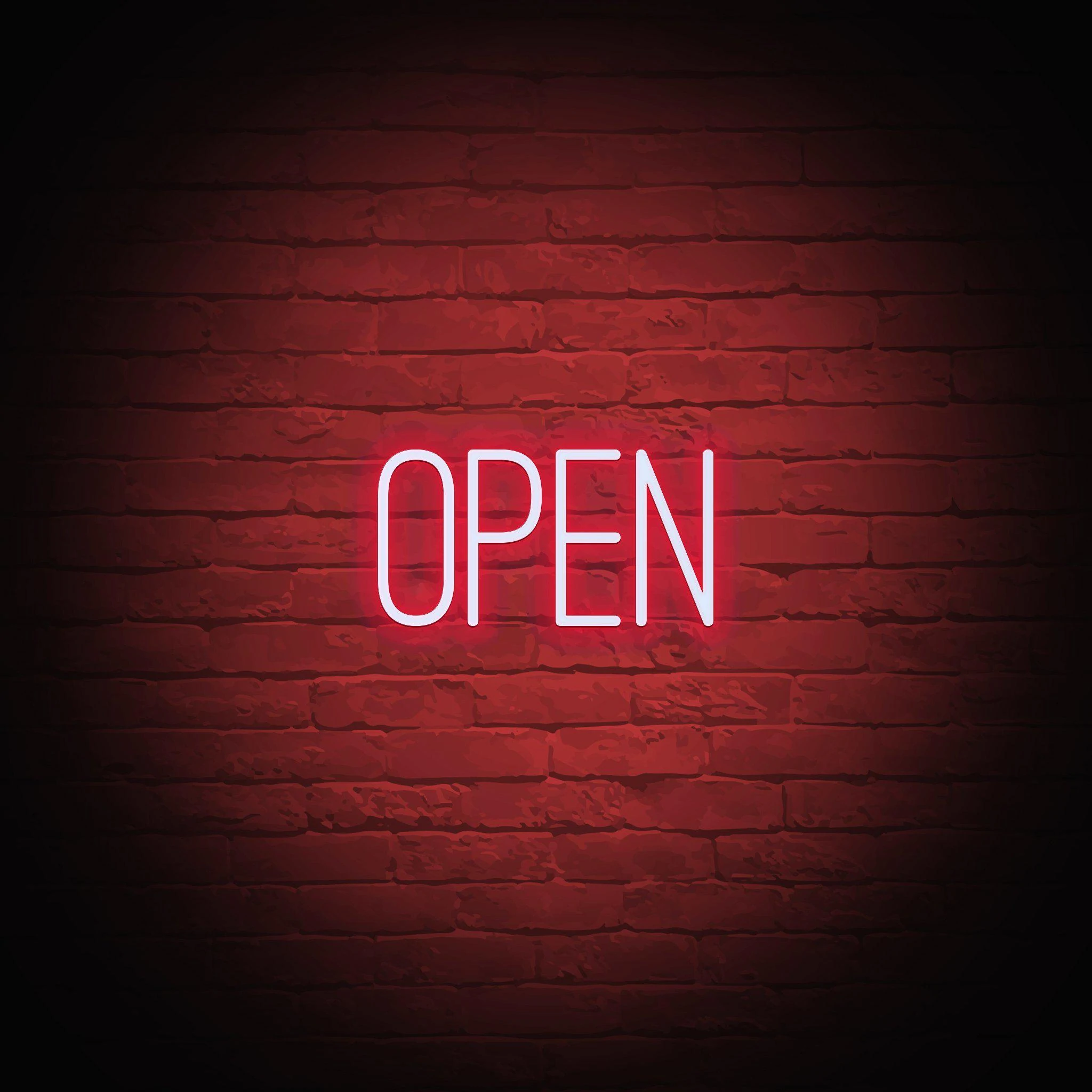 'OPEN' NEON SIGN - NeonFerry