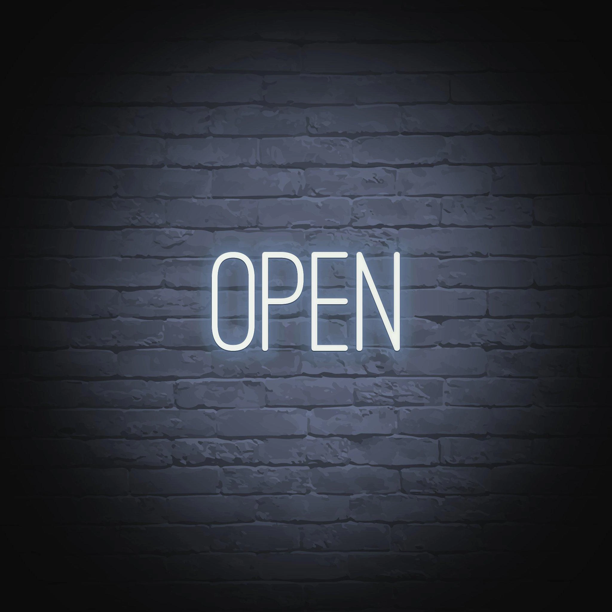 'OPEN' NEON SIGN - NeonFerry