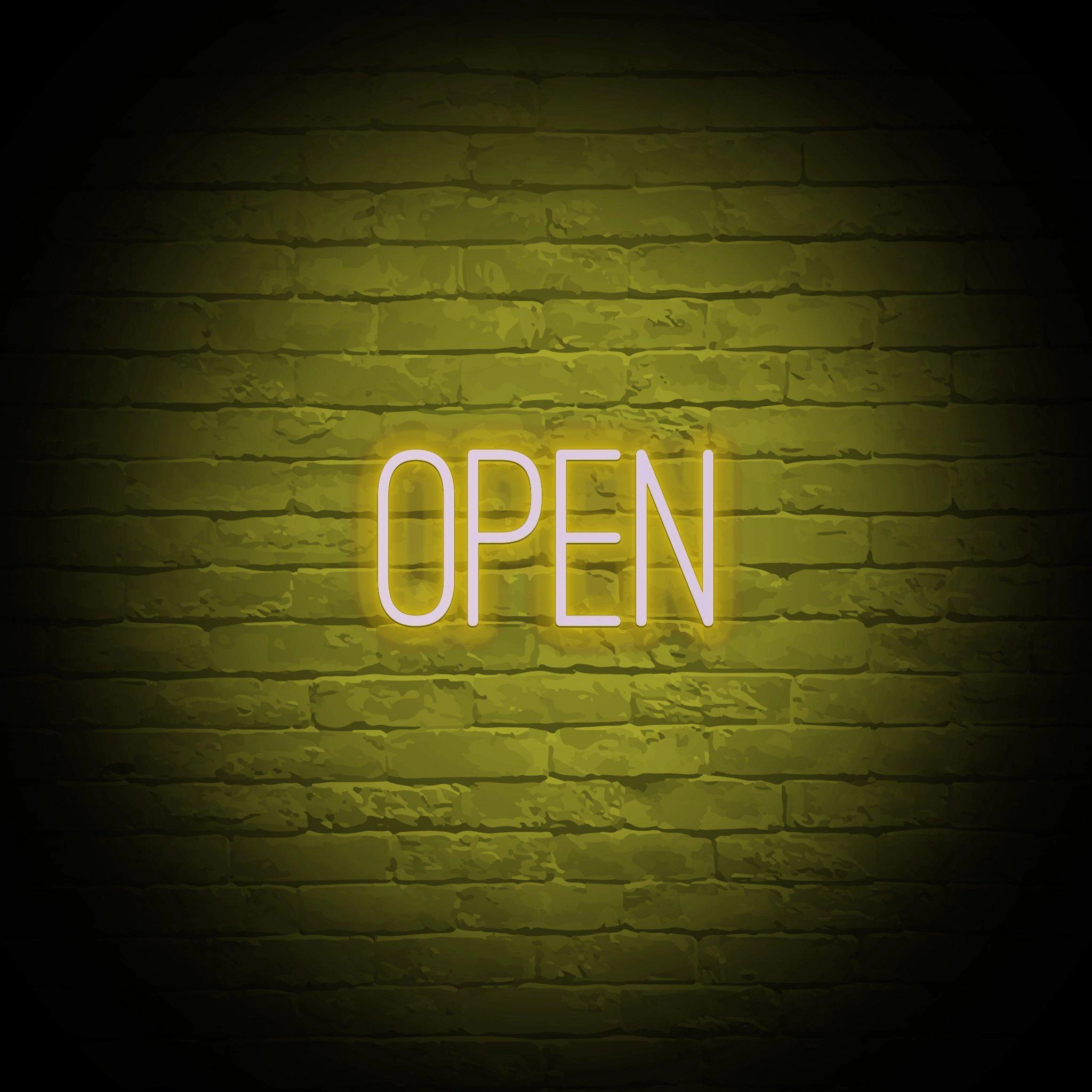 'OPEN' NEON SIGN - NeonFerry