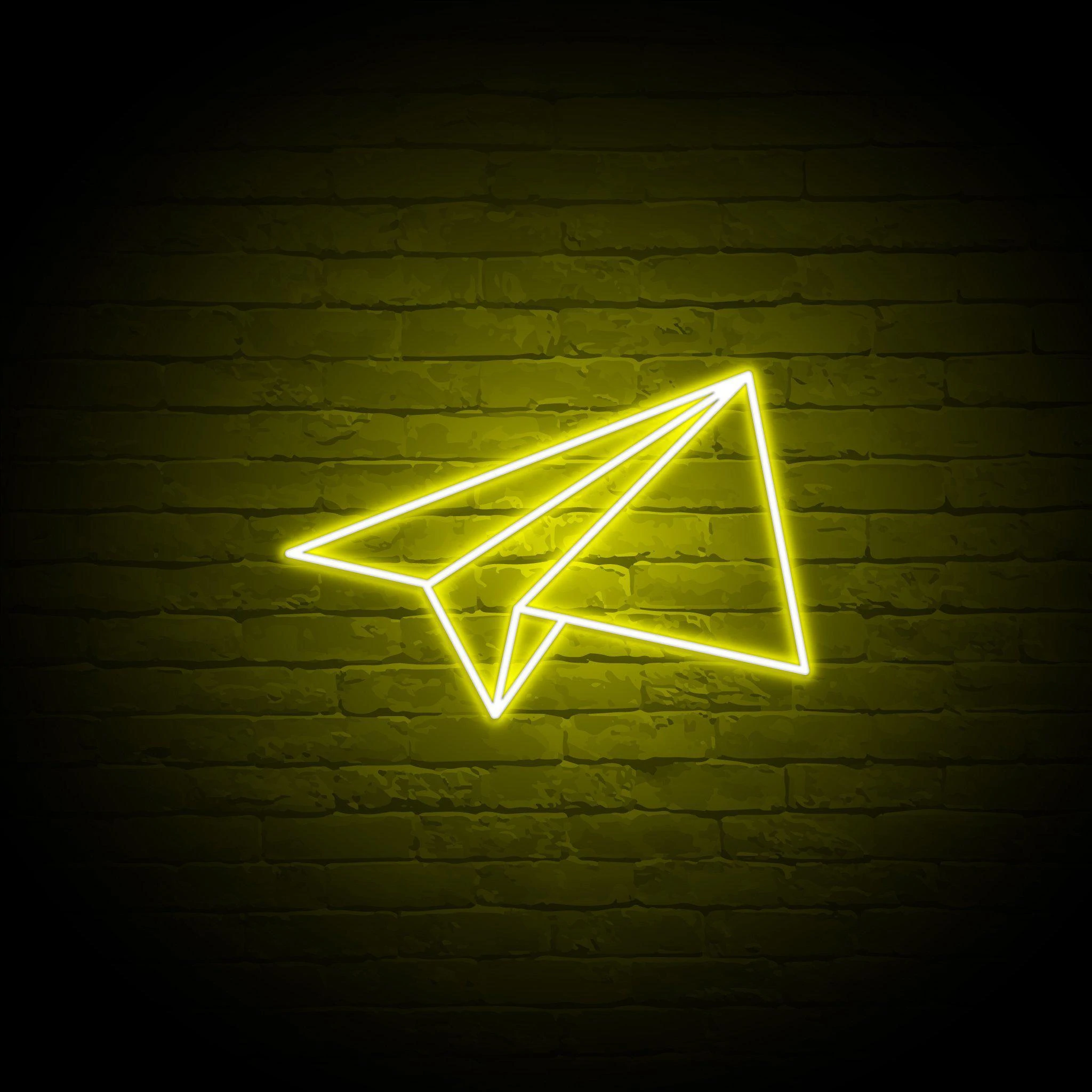 'PAPER PLANE' NEON SIGN - NeonFerry