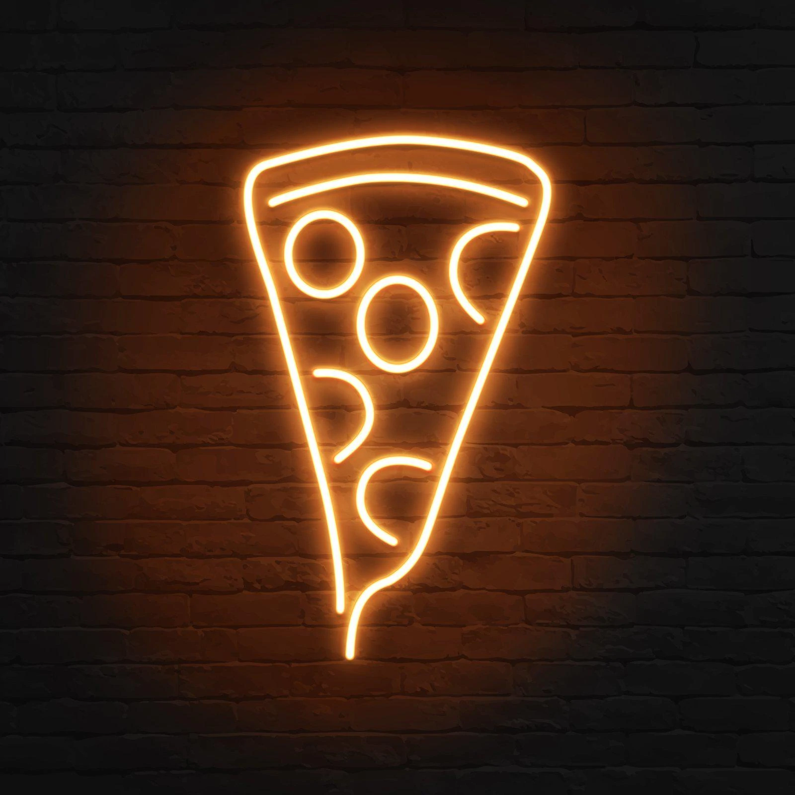 'PIZZA SLICE' NEON SIGN - NeonFerry