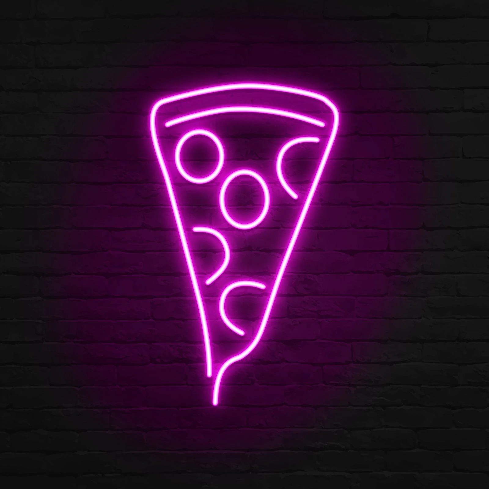 'PIZZA SLICE' NEON SIGN - NeonFerry