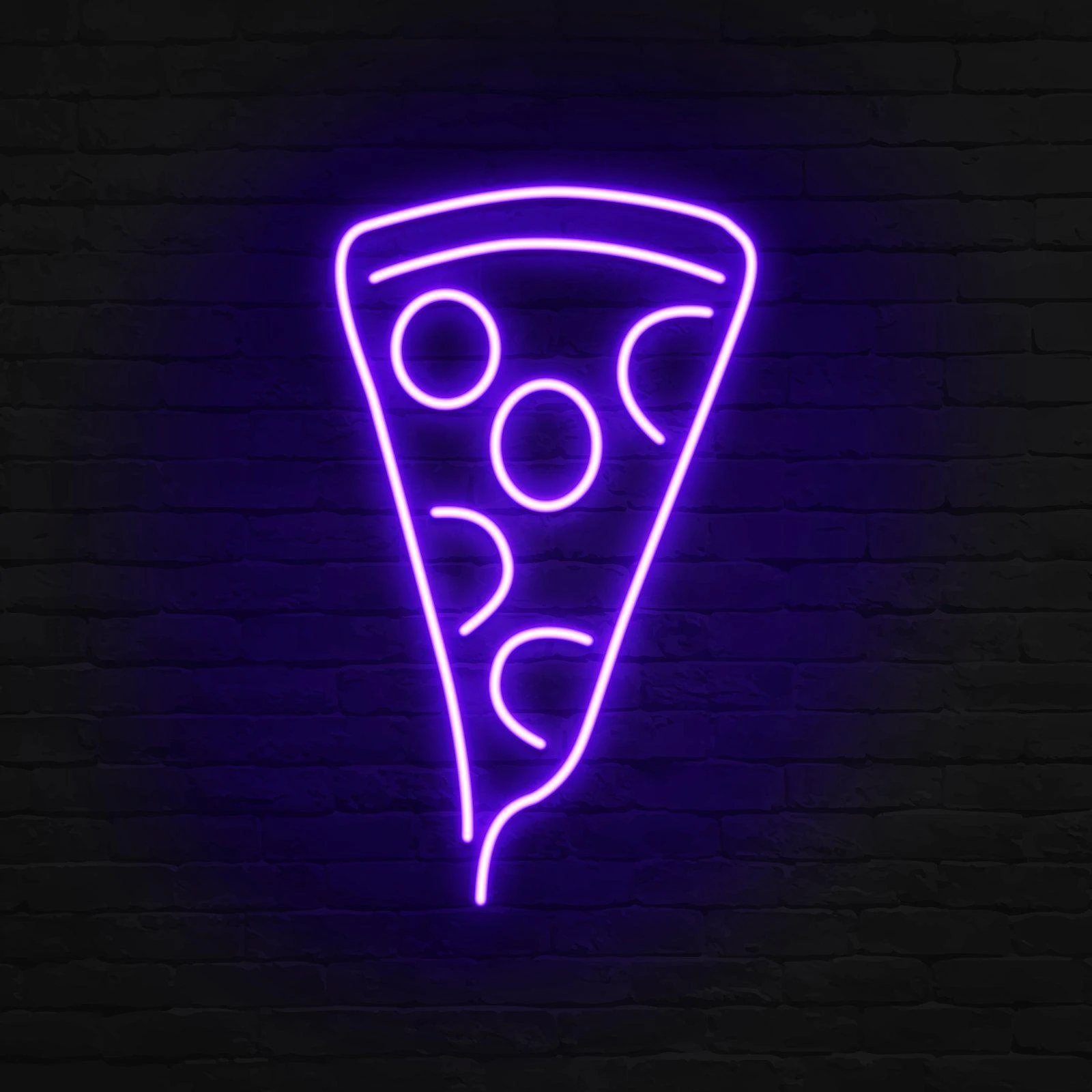 'PIZZA SLICE' NEON SIGN - NeonFerry