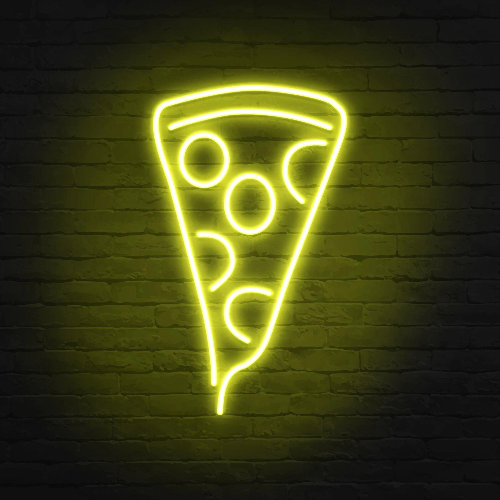 'PIZZA SLICE' NEON SIGN - NeonFerry