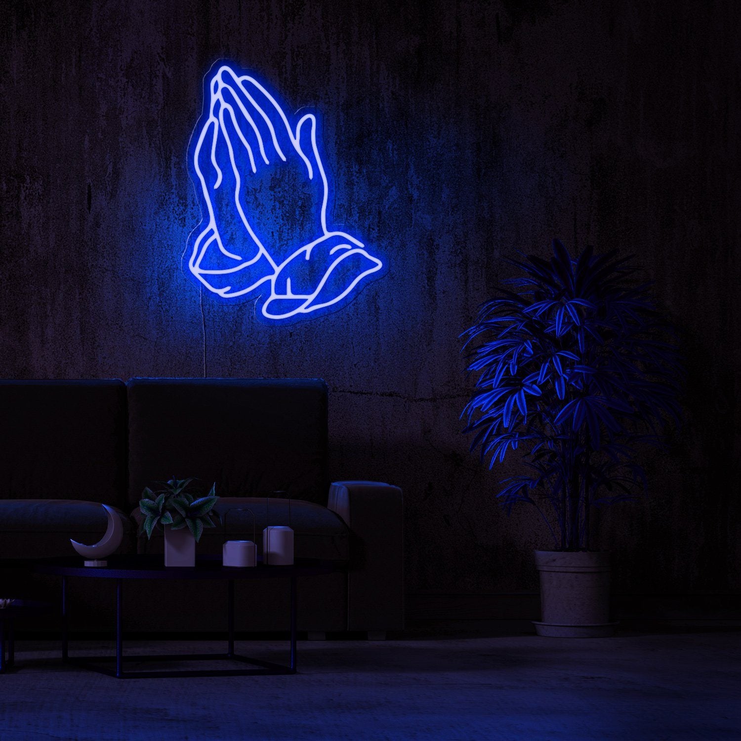 Praying Hands Neon Sign - NeonFerry