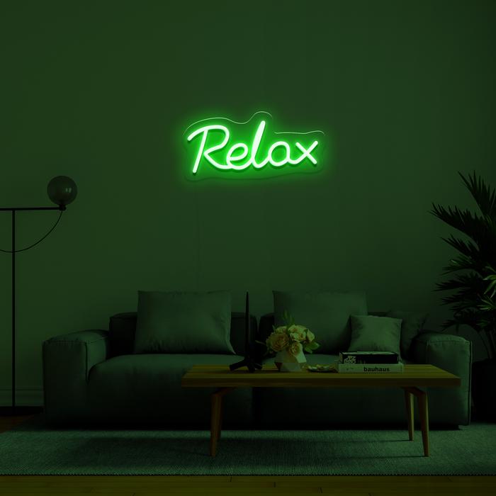 RELAX LED NEON SIGN - NeonFerry