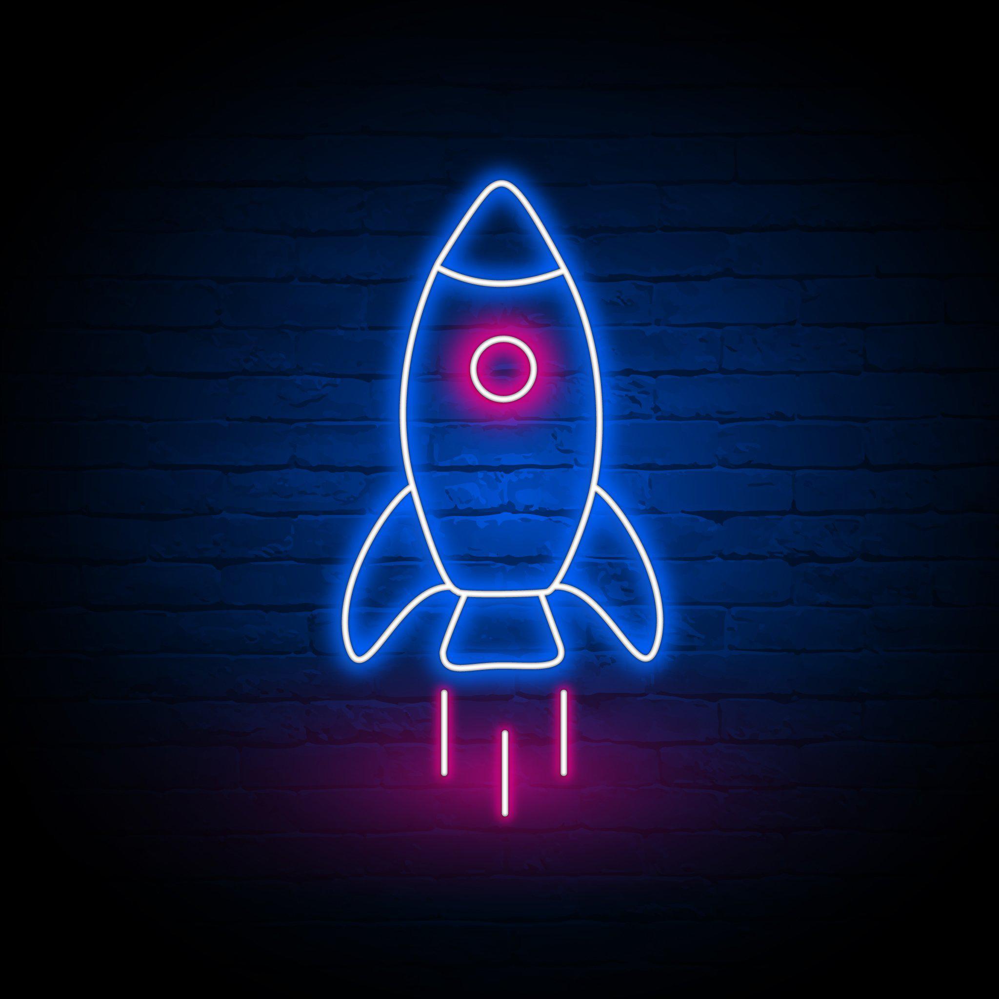 'ROCKET' NEON SIGN - NeonFerry