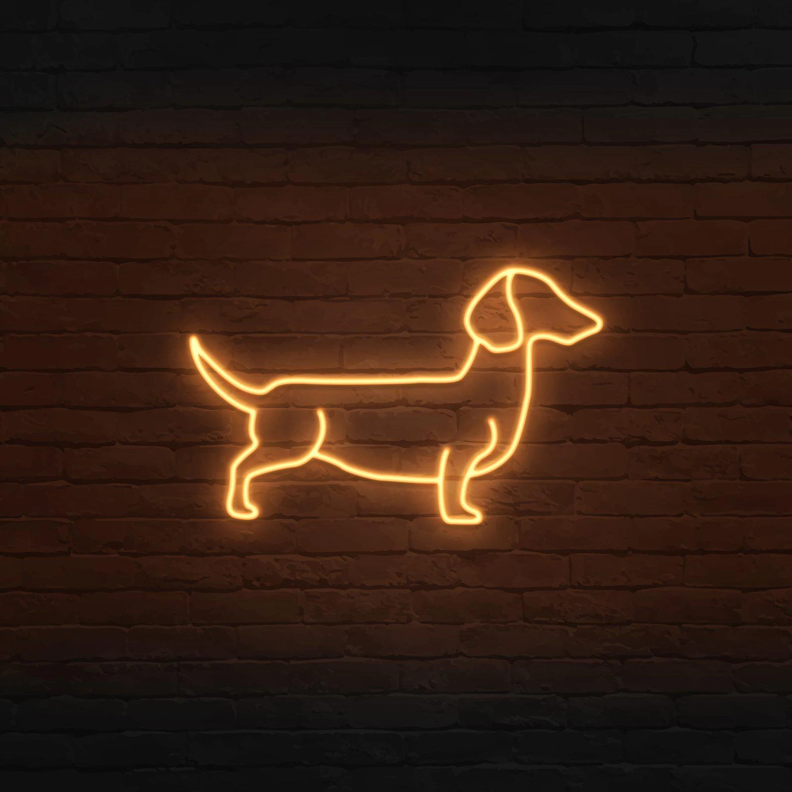 'SAUSAGE DOG' NEON SIGN - NeonFerry