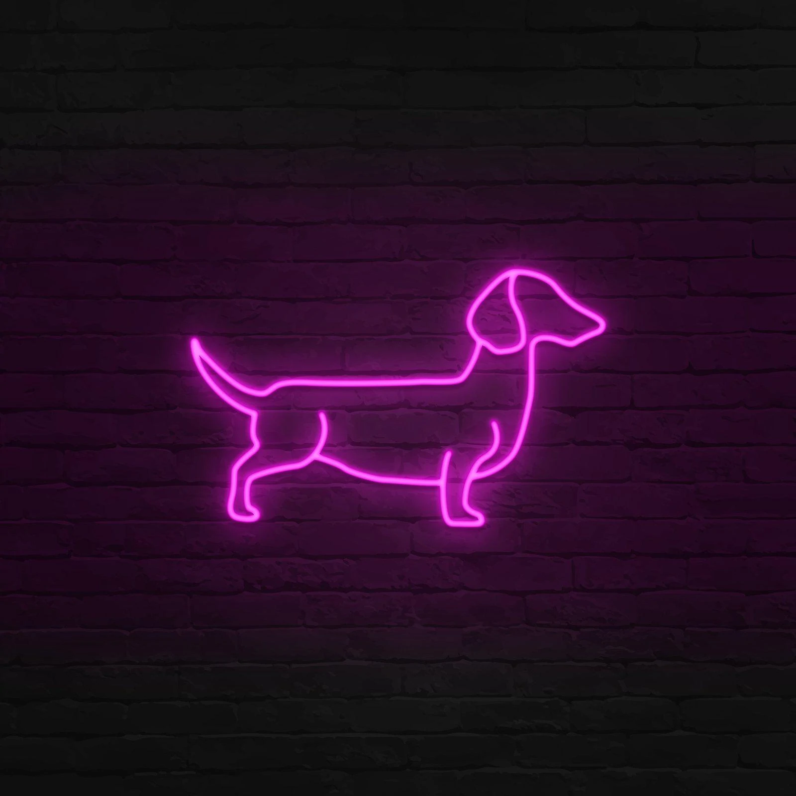 'SAUSAGE DOG' NEON SIGN - NeonFerry