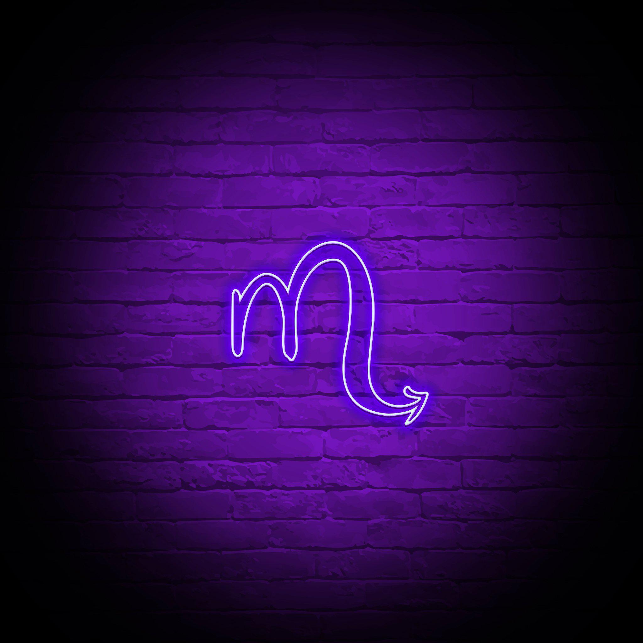 'SCORPIO' NEON SIGN - NeonFerry