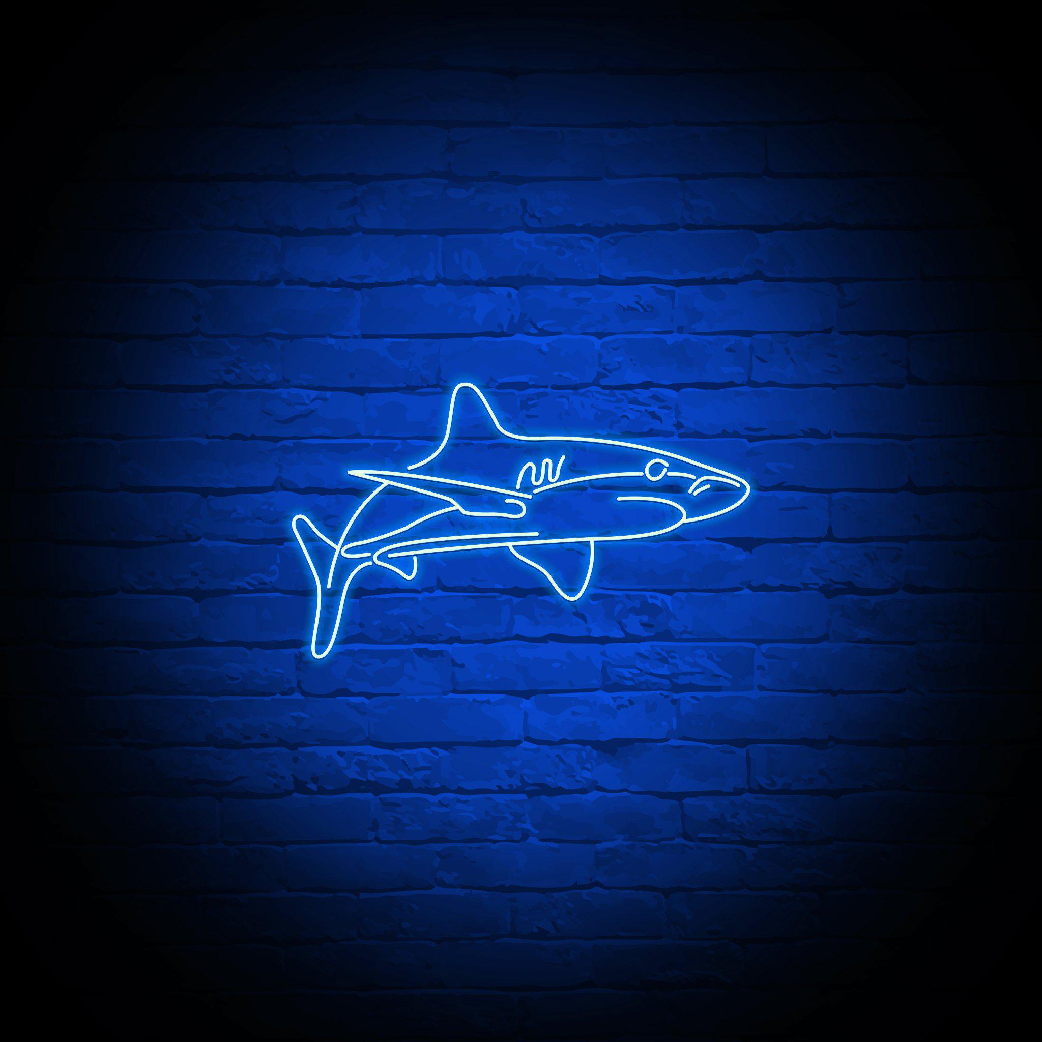 'SHARK' NEON SIGN - NeonFerry