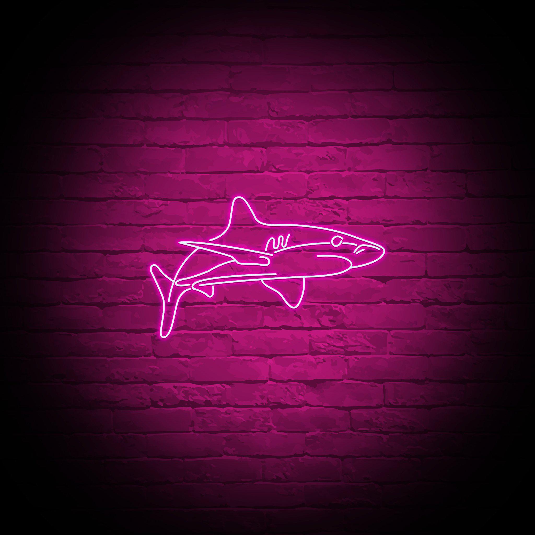 'SHARK' NEON SIGN - NeonFerry