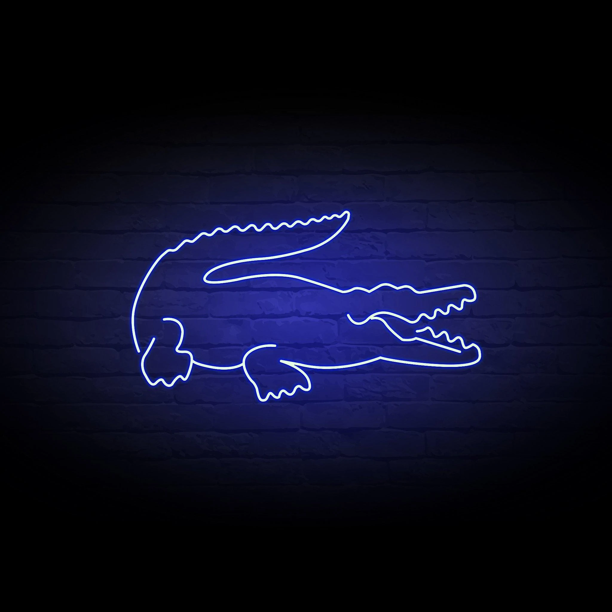 'SNAPPY CROC' NEON SIGN