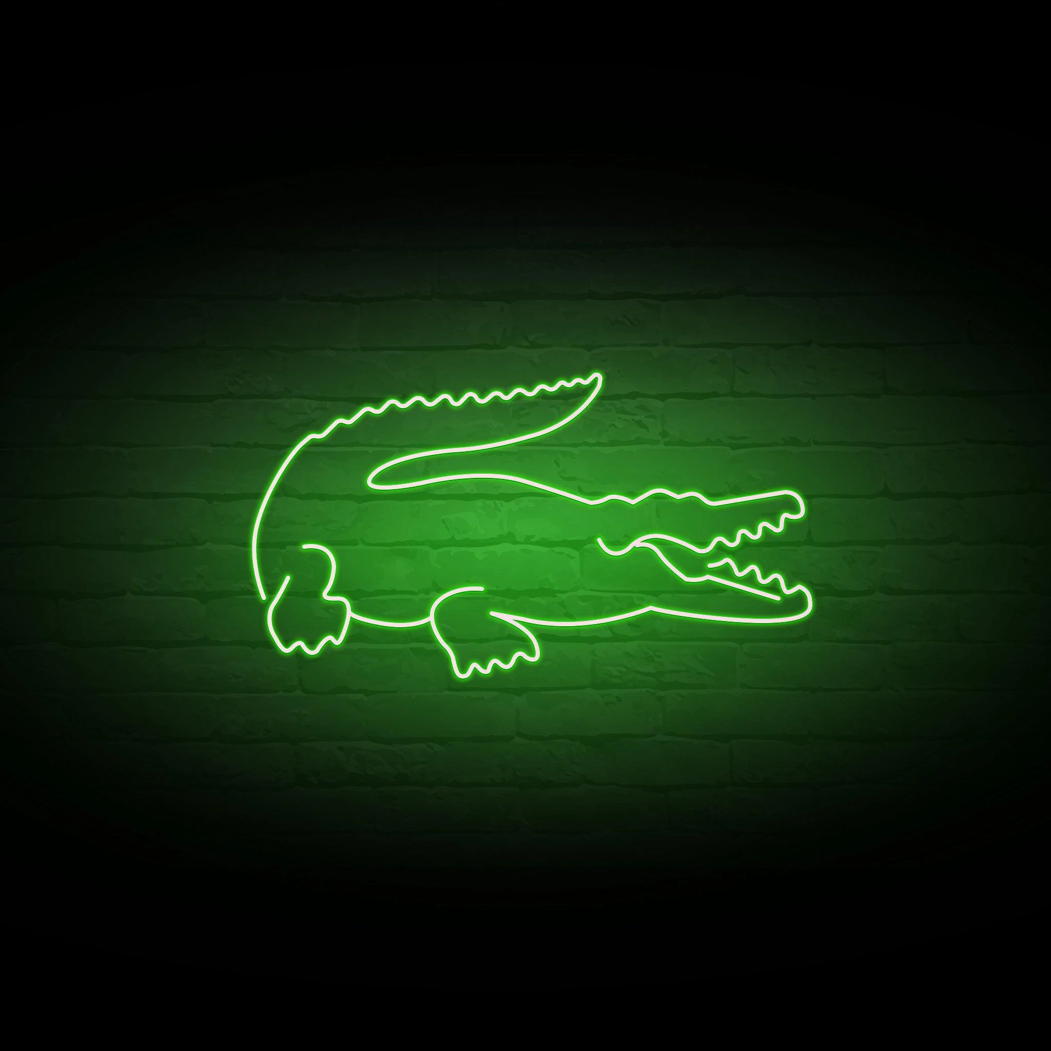 'SNAPPY CROC' NEON SIGN