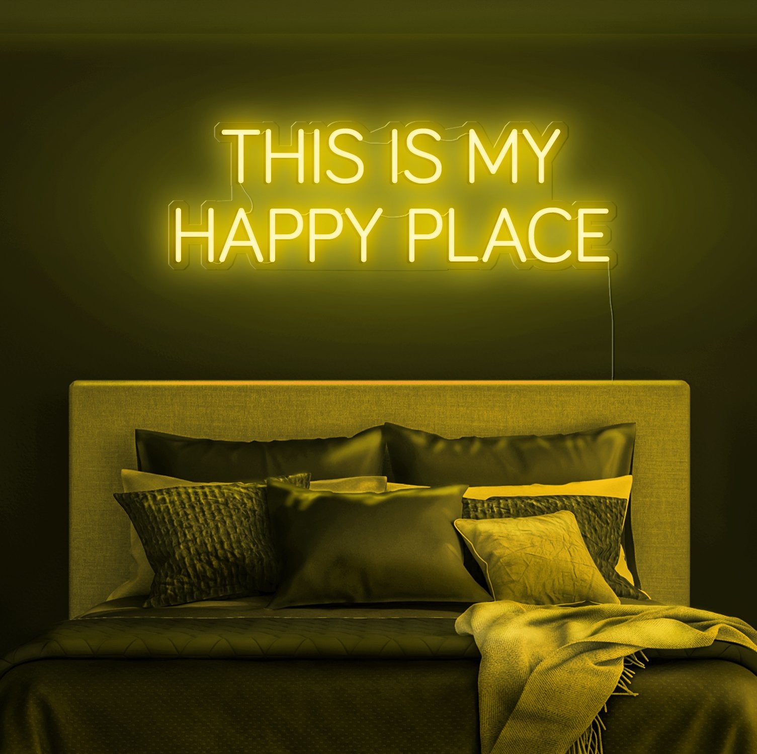 This Is My Happy Place Neon Sign - NeonFerry